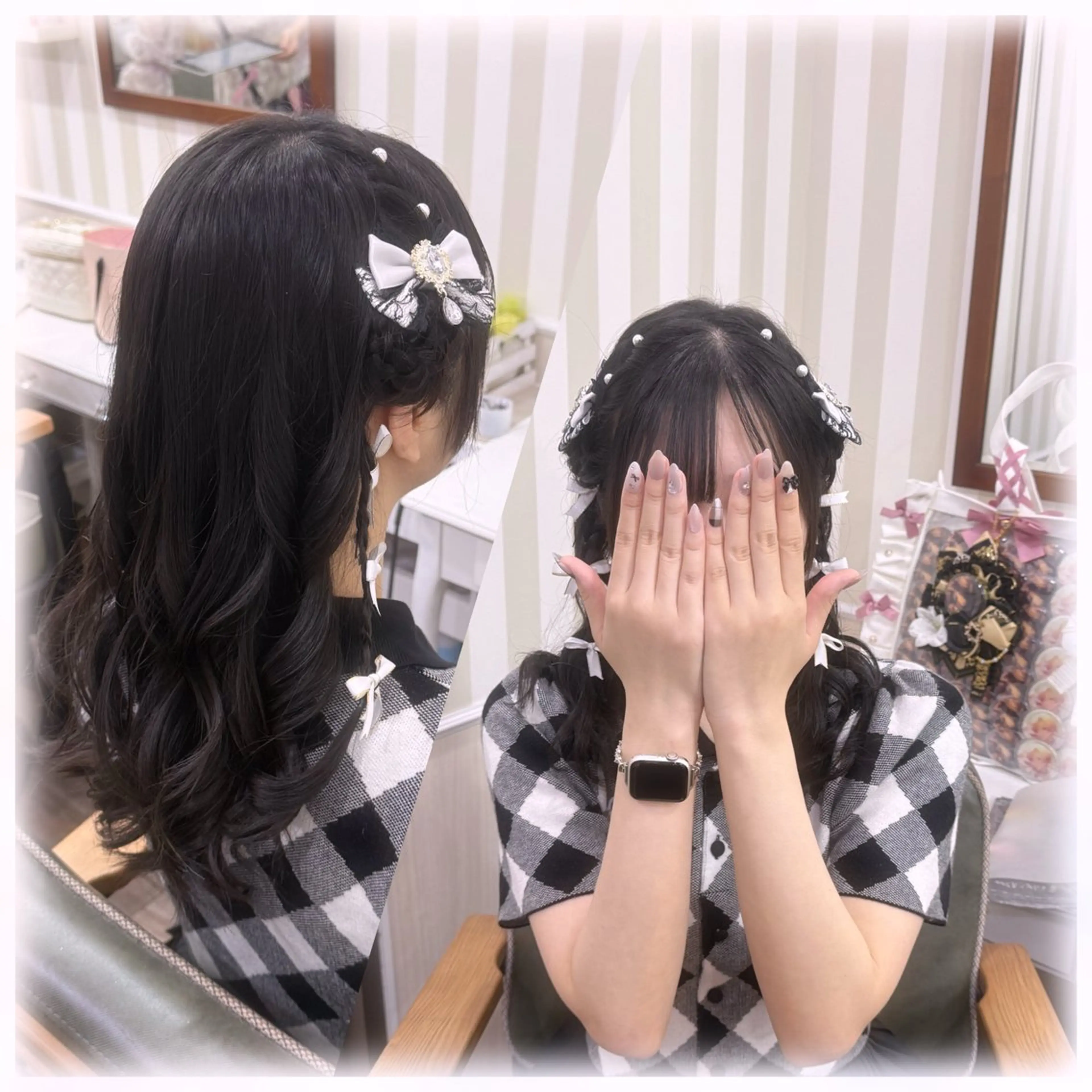 ヘアアレンジ ヘアセット 🤍AIRA🤍のヘアスタイル