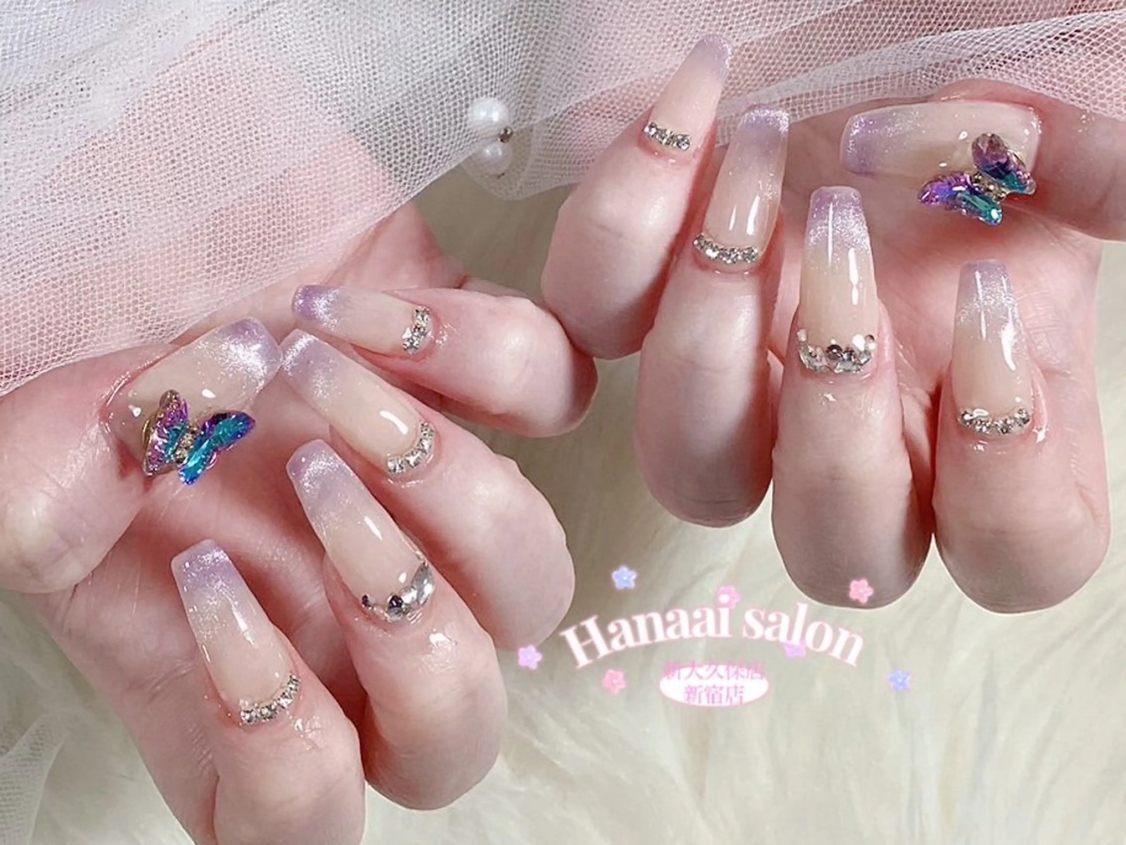 ネイル ハンドネイル Hanaai Salonスニタのネイルデザイン