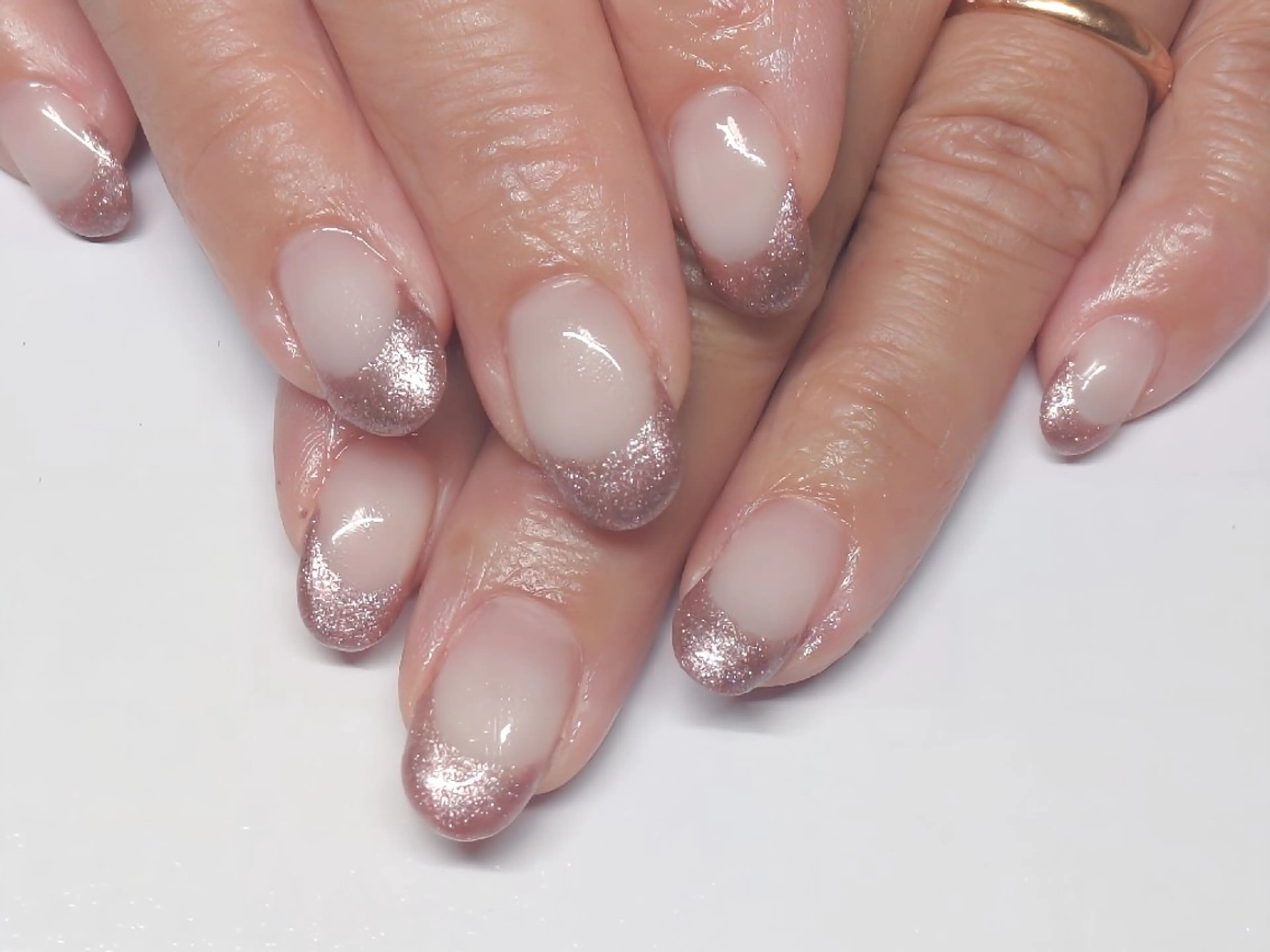 ショート AQUA nailのネイルデザイン