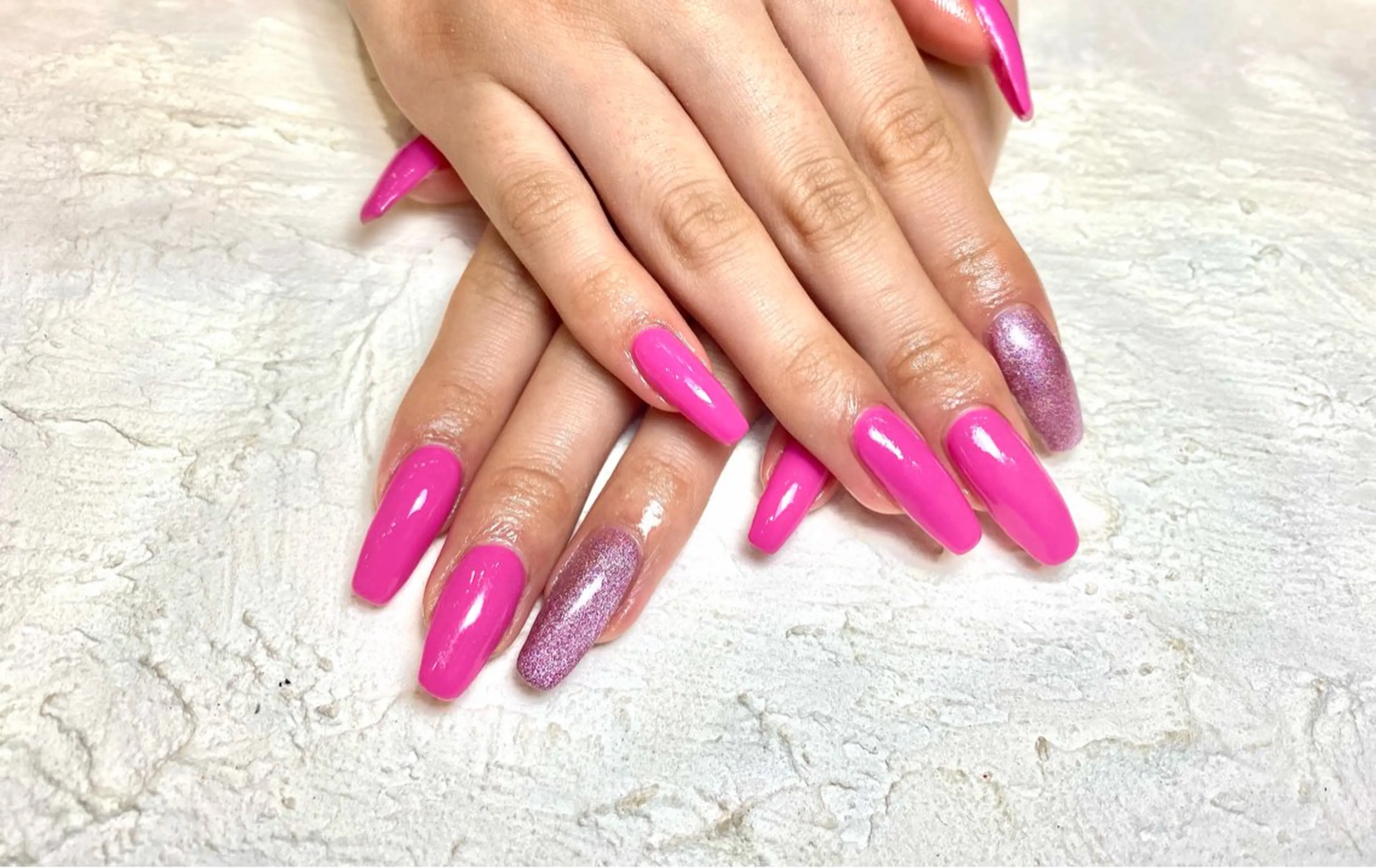 ロング Purasia. Yamasakiのネイルデザイン