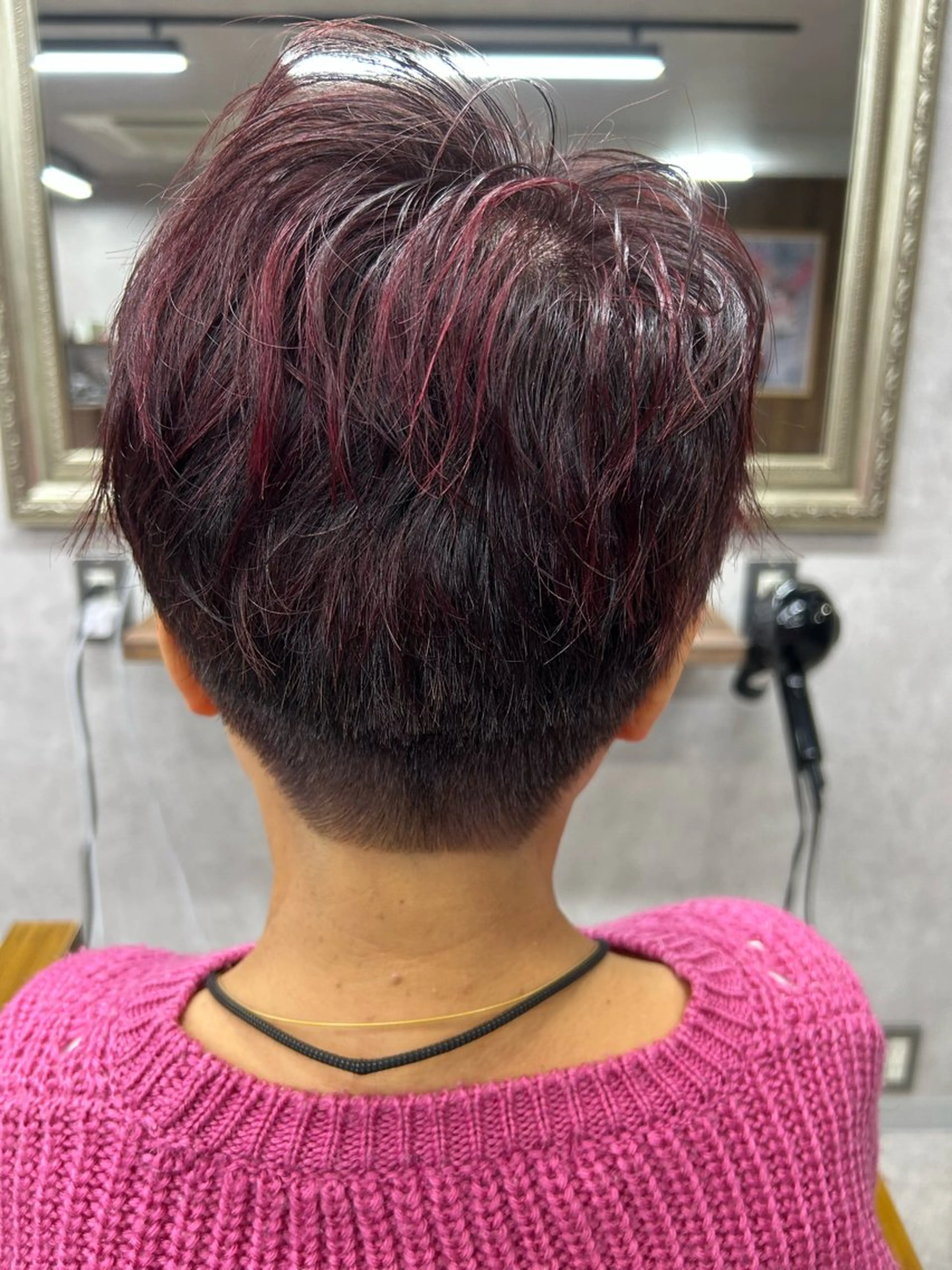 ショート カラー Lien 深井店のヘアスタイル