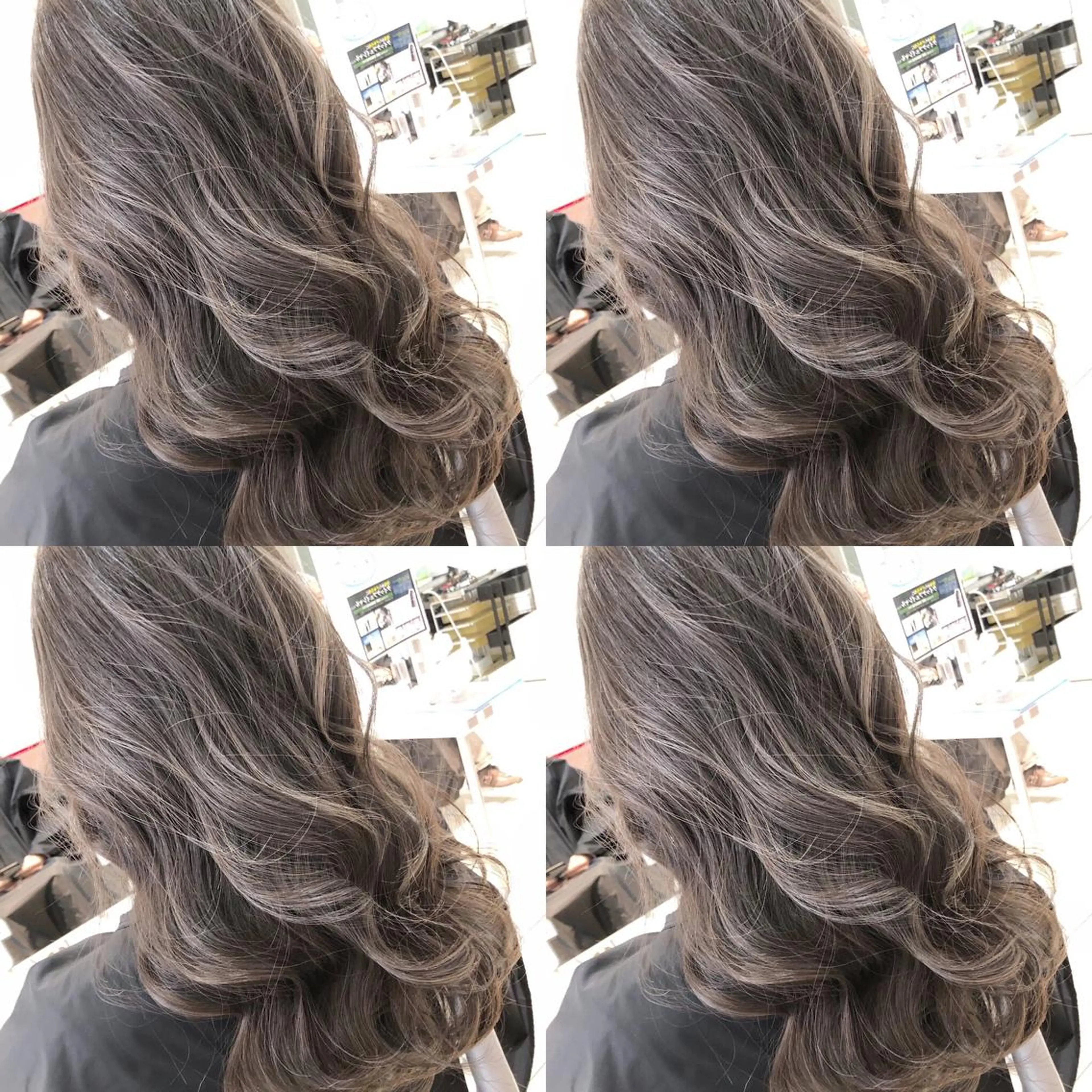 ロング カラー 脱白髪染め専門店HAKUA PLUS白髪ぼかし町田2号店所属・カットモデル募集中！ 大月竜斗のヘアスタイル