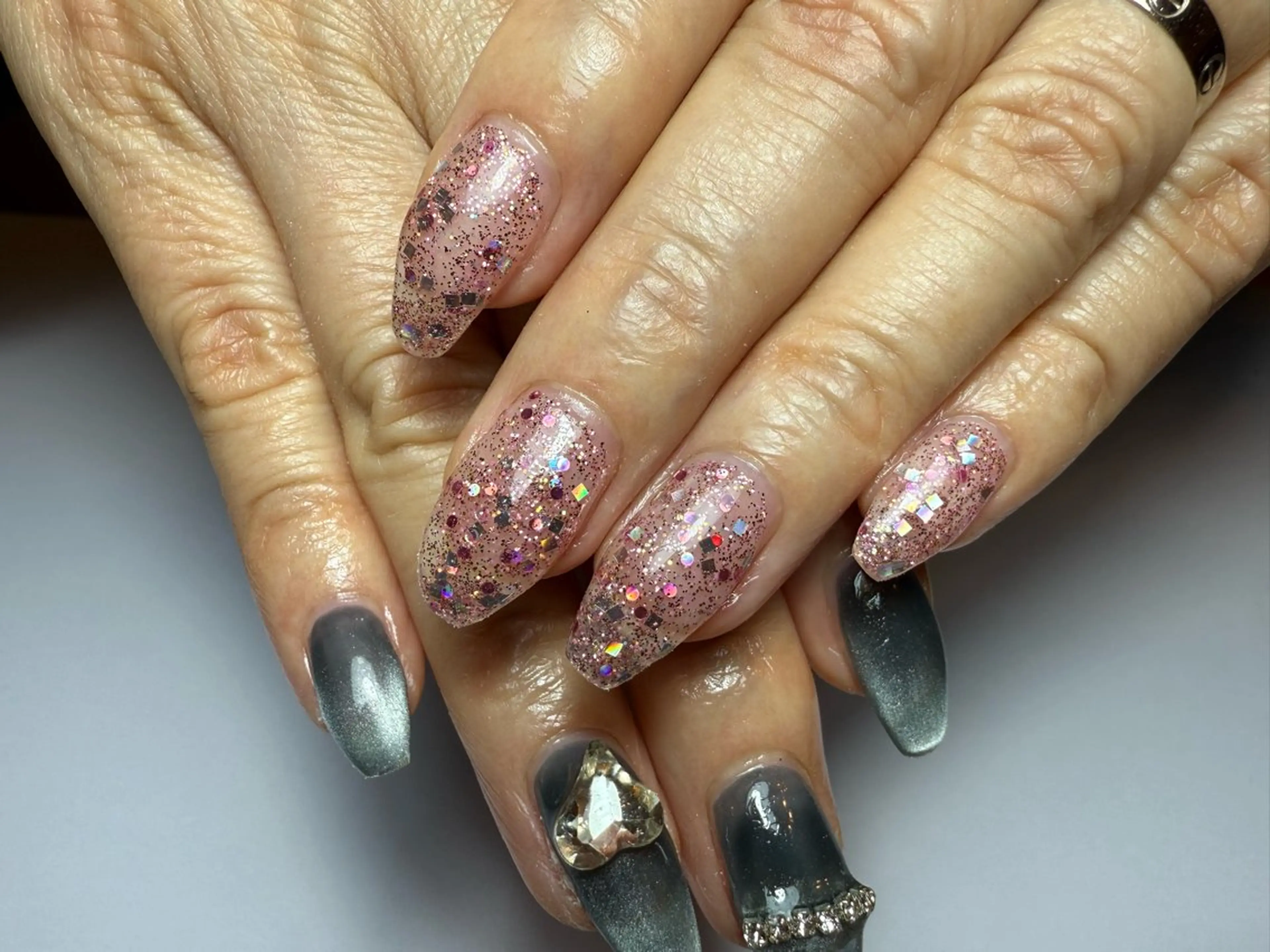 セミロング shandy nailのネイルデザイン