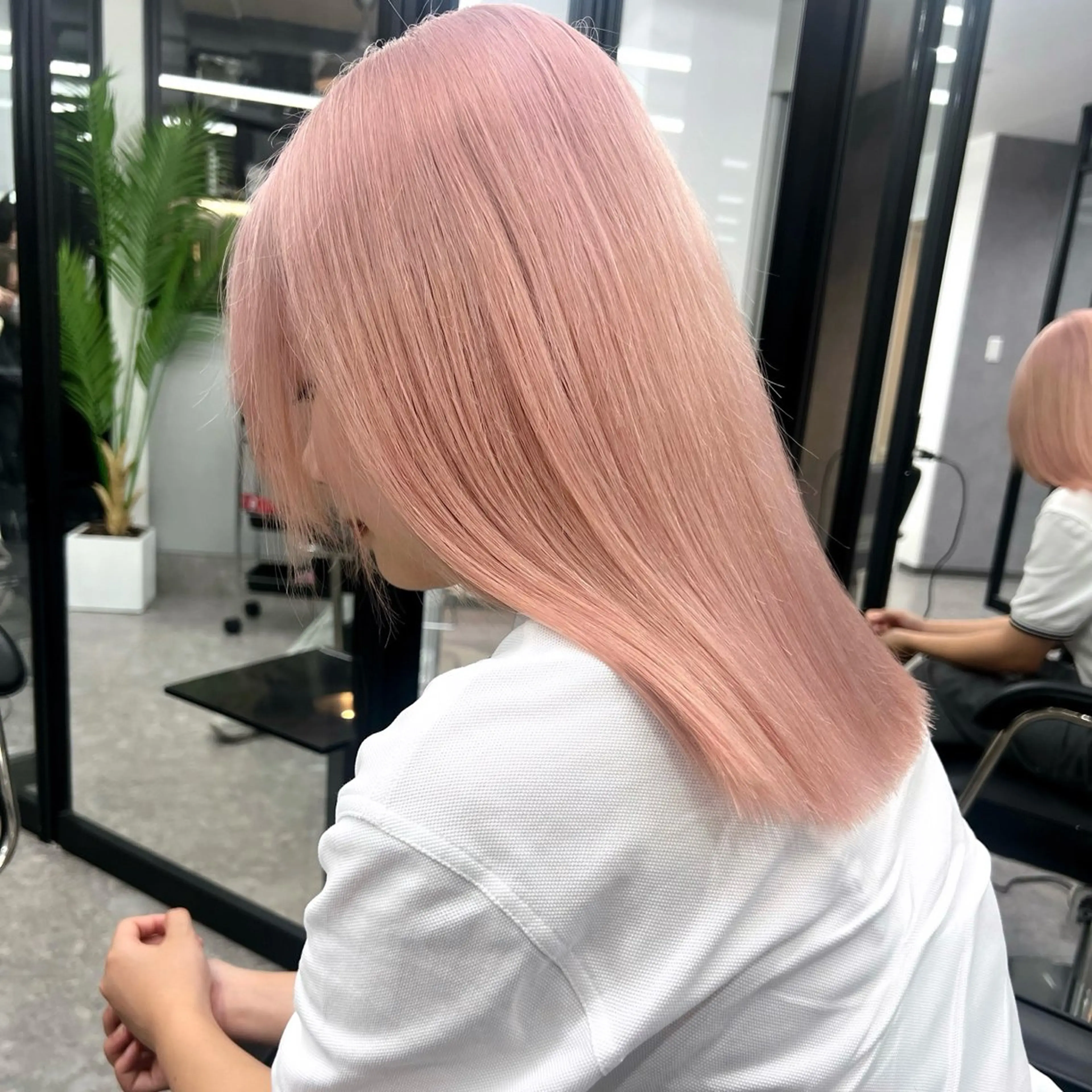 ミディアム カラー 梅田/韓国ヘア/ エクステ🤖ヒナのヘアスタイル