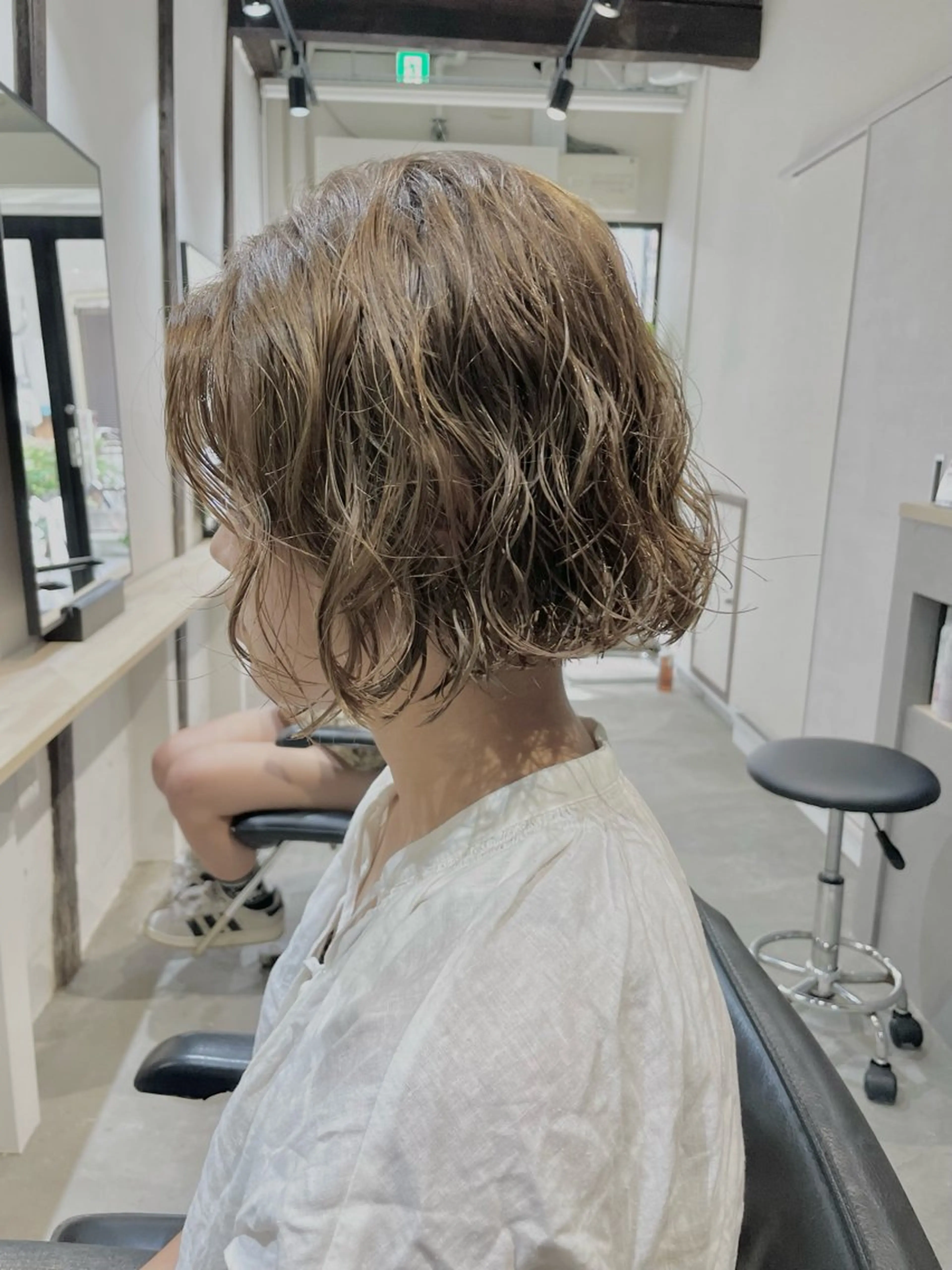 ショート 艶カラー 🩵NATSUKIのヘアスタイル
