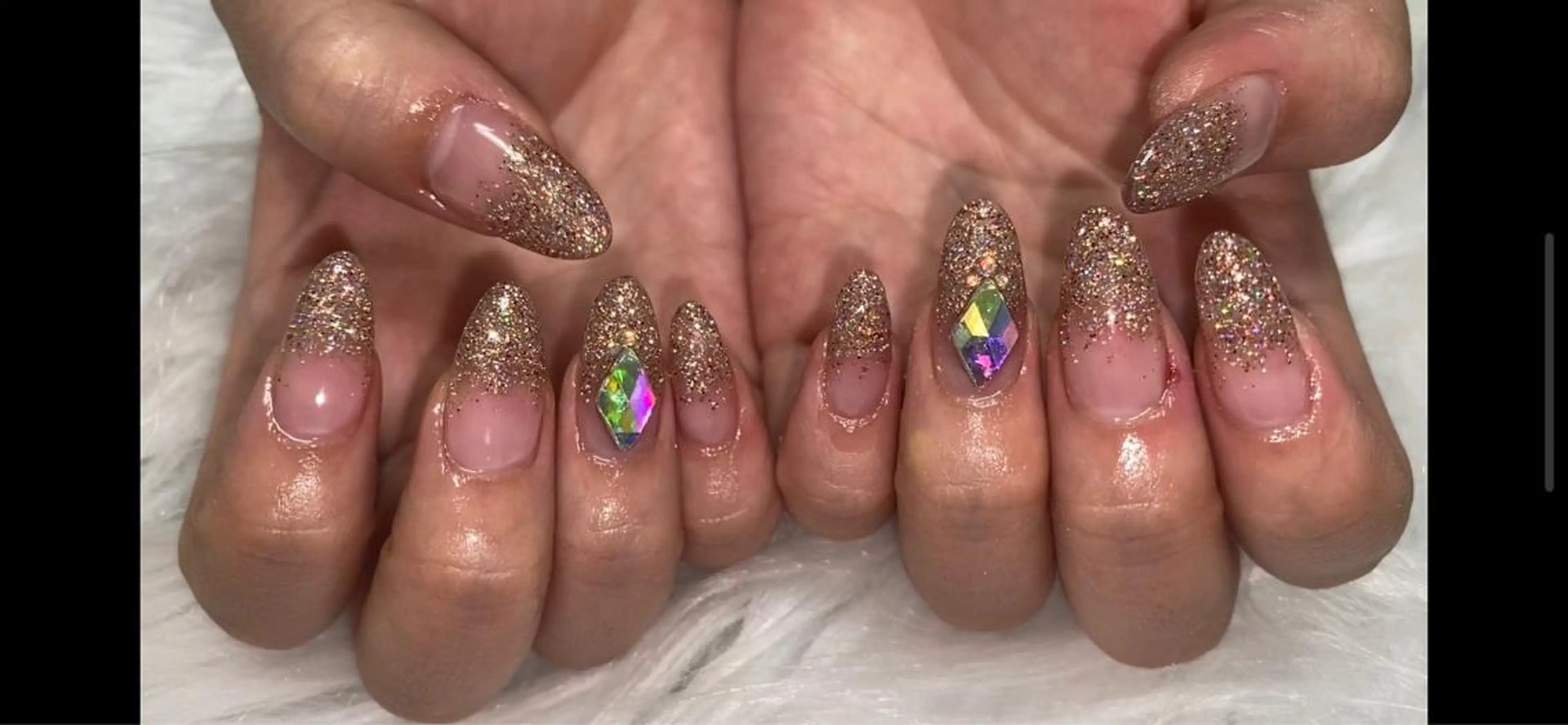 ネイル フラッシュネイル グラデーション Era nailのネイルデザイン