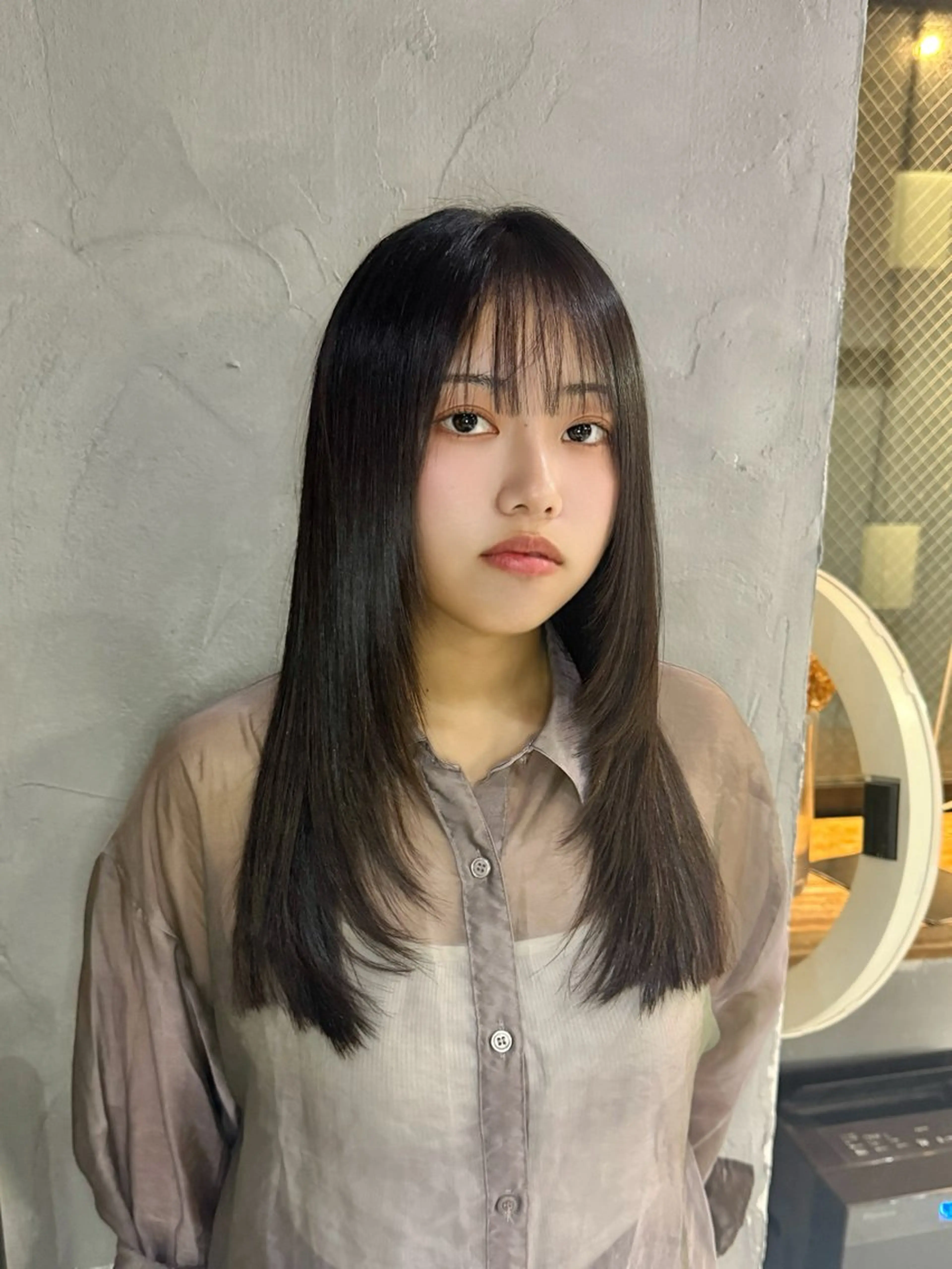 🪐【トレンド全部盛り🙌🏻】ミニモ限定❣️カット+カラー+髪質改善トリートメント🪐の写真