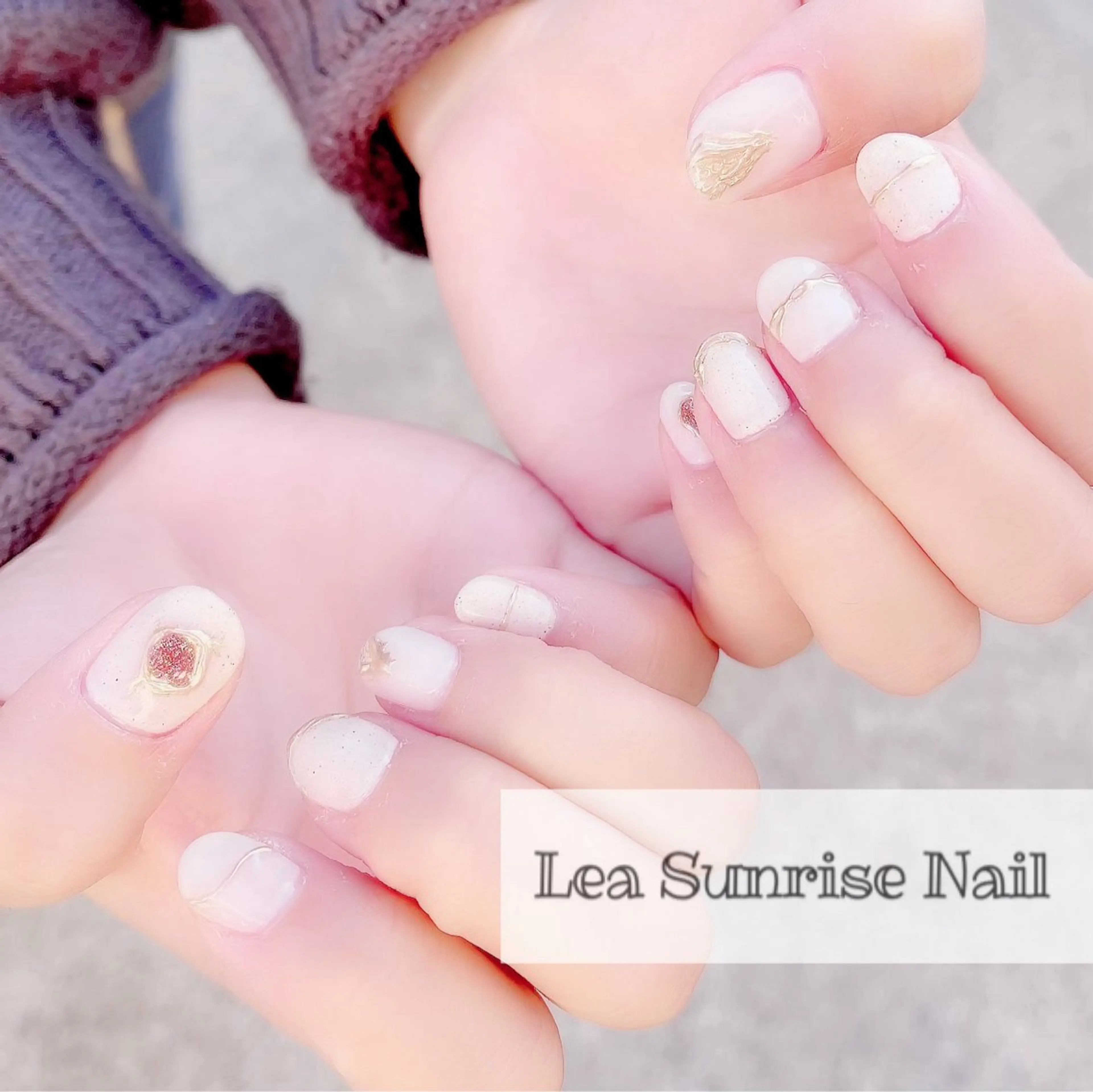 ネイル LeaSunrise Nailのネイルデザイン