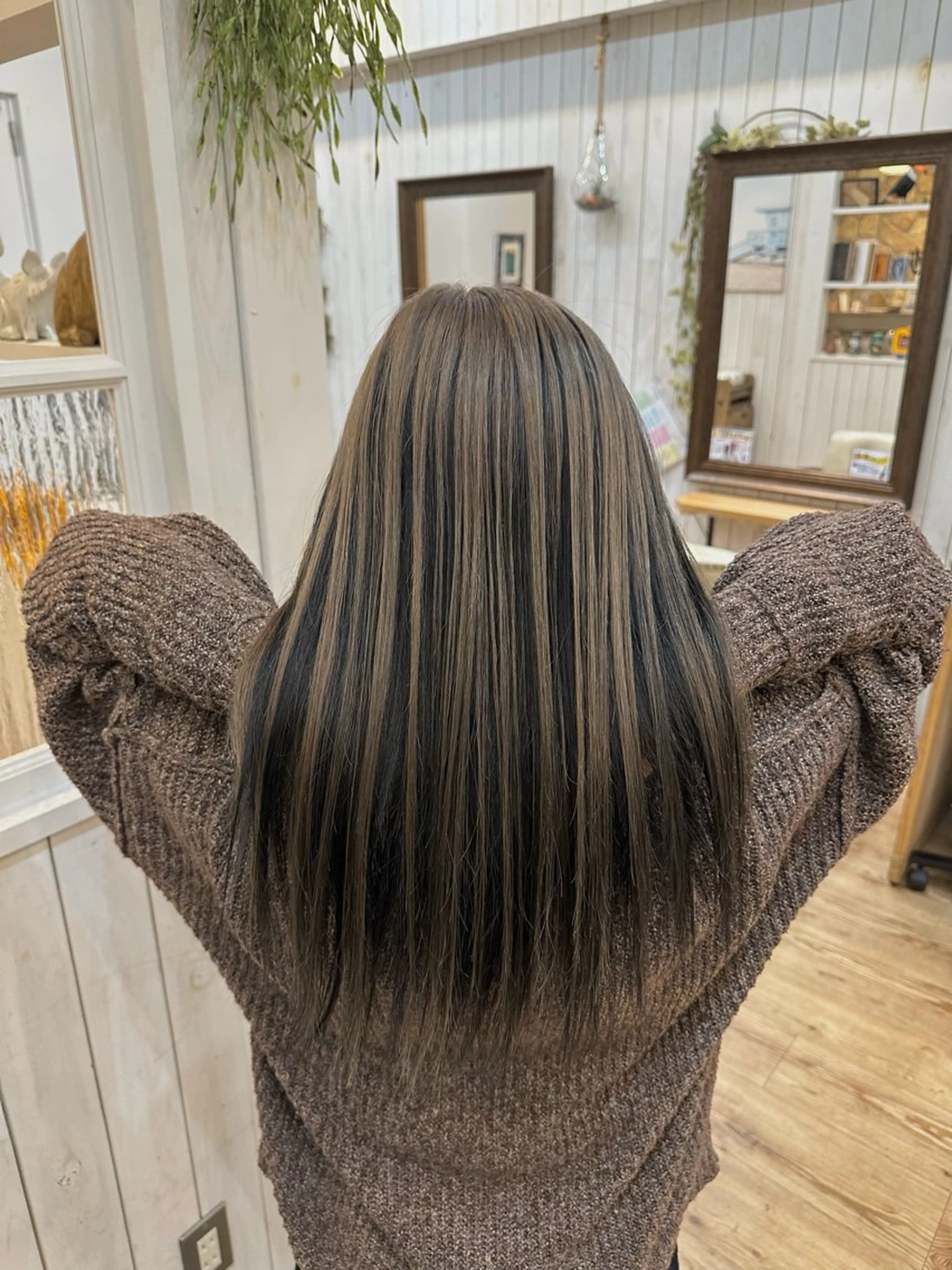 アンブレラカラー☂️🩷【ブリーチ込】の写真