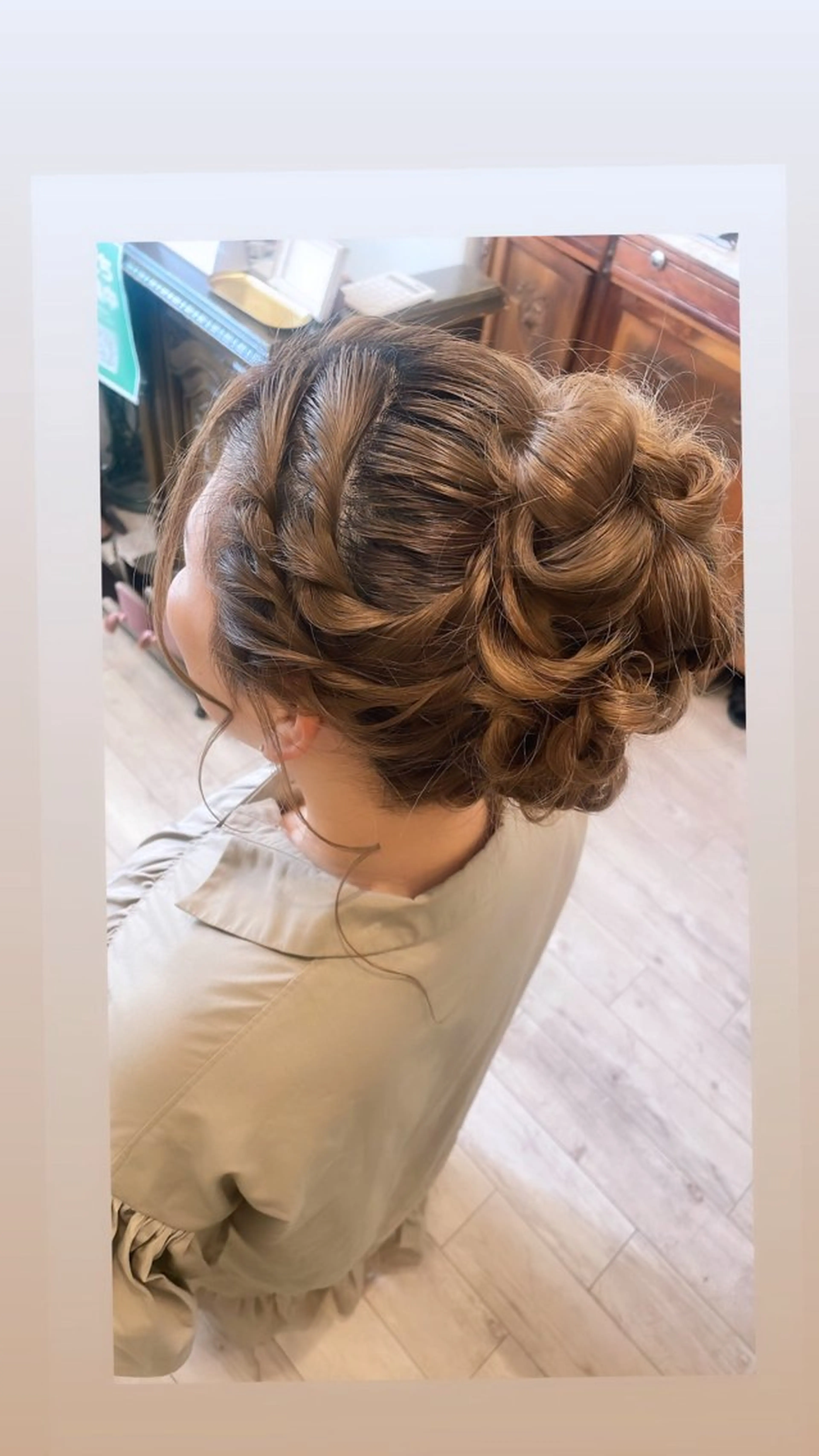 ロング 浴衣 ヘアセット Magnifique MAIのマツエク・マツパデザイン