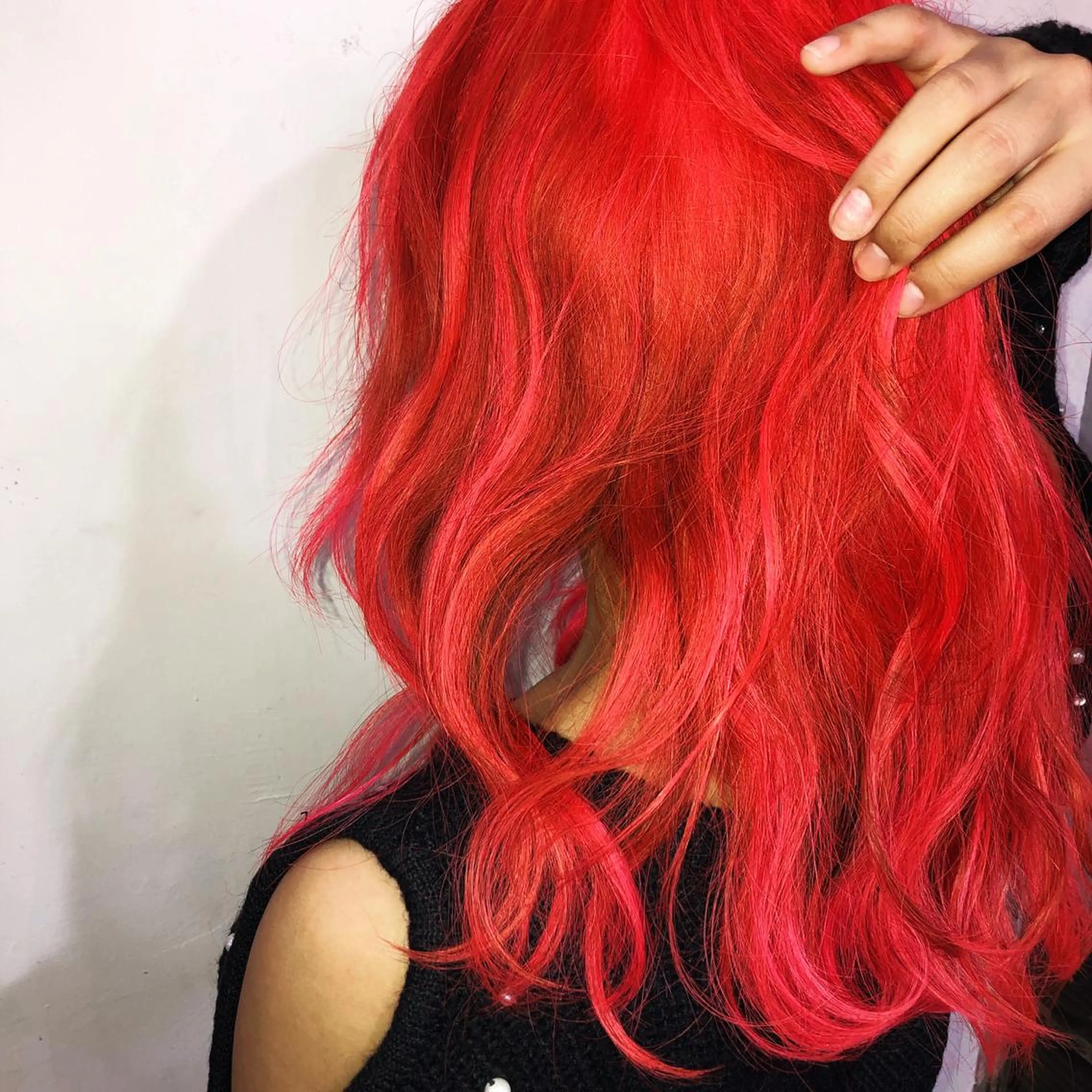 ロング ヘアカラー トリートメント 吉田 典弘のヘアスタイル