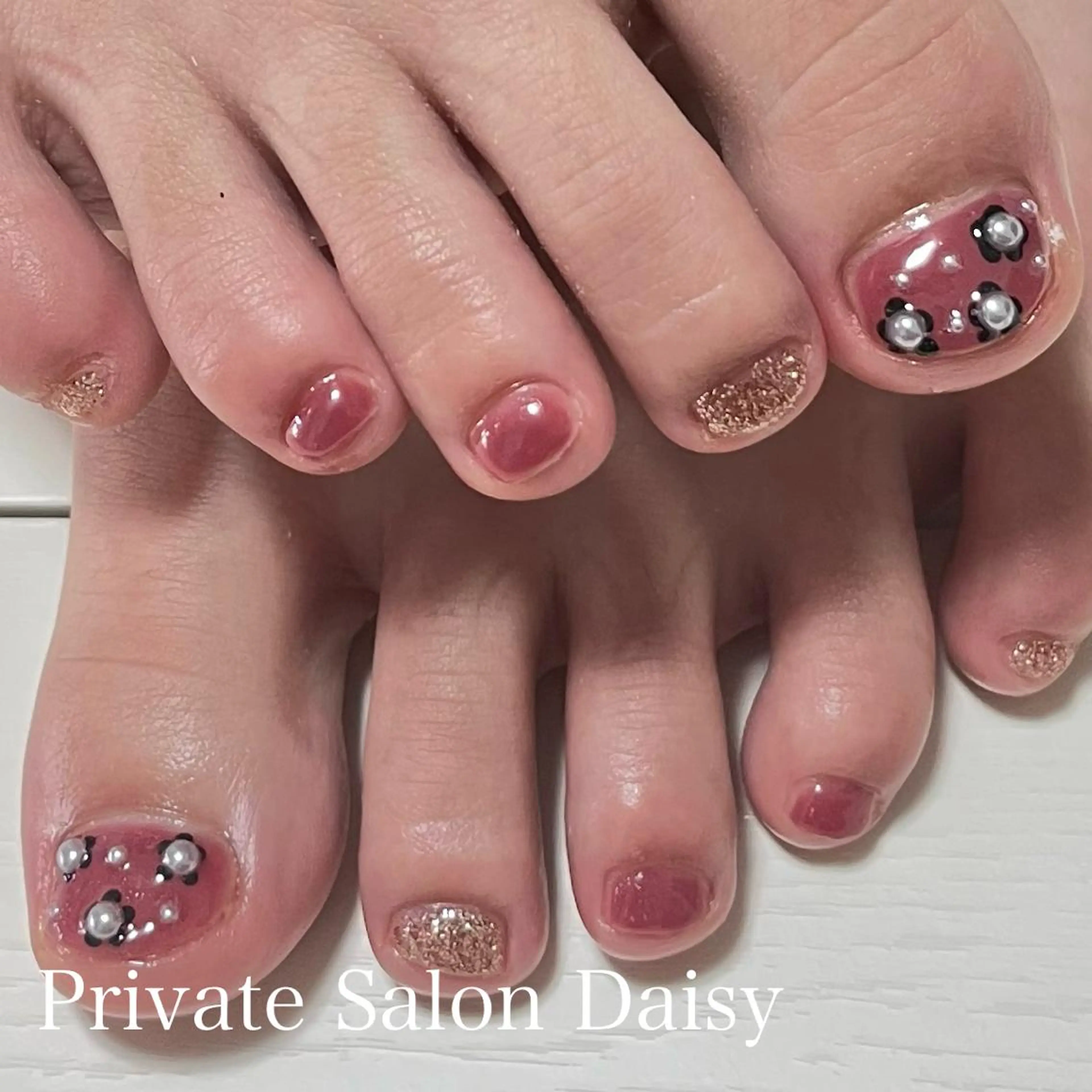 ネイル フットネイル プライベートサロン Daisyのネイルデザイン