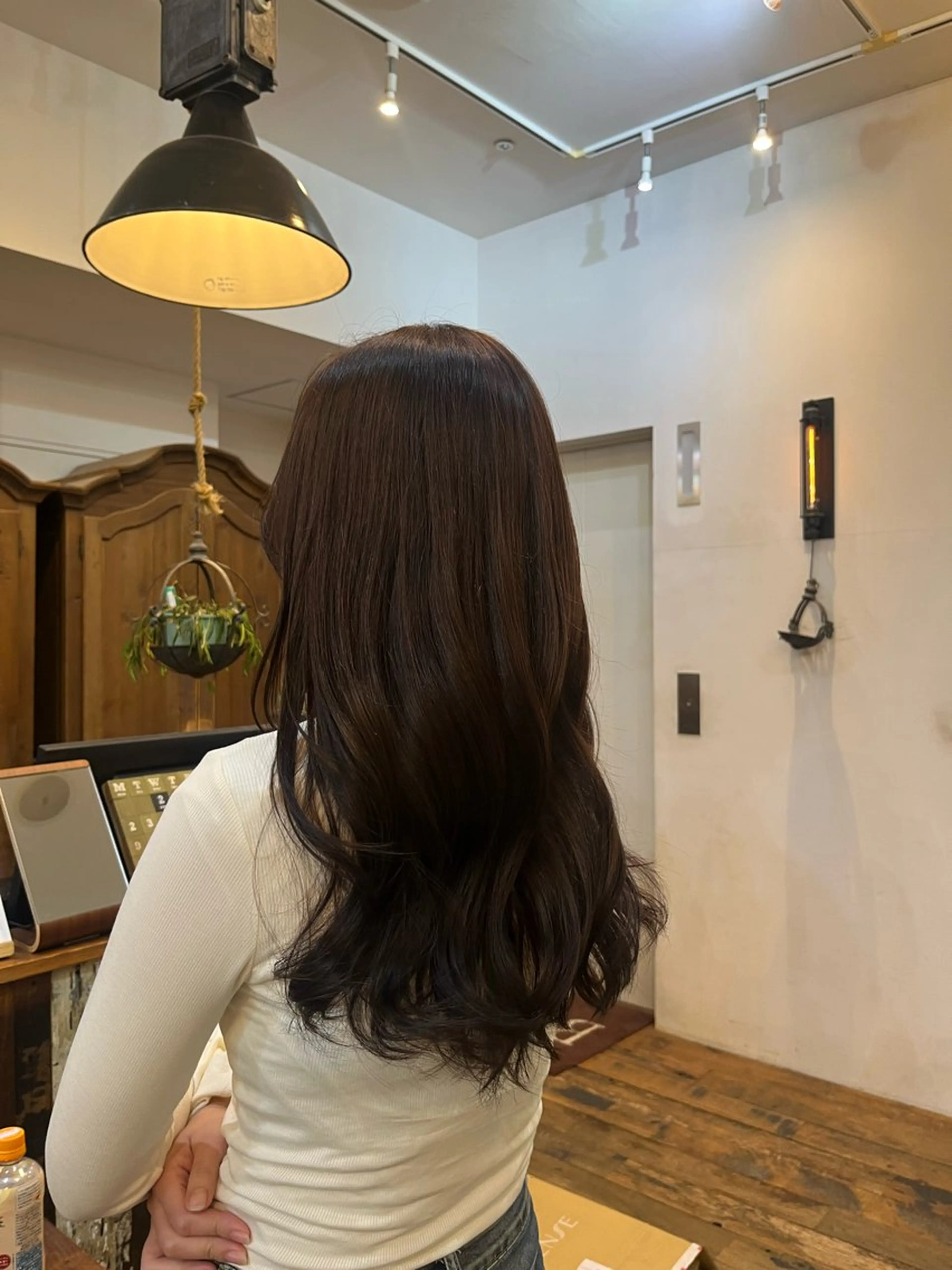 カラー ベージュカラー ヘアカラー トリートメント Belle Ginza並木通り所属・ブリーチカラー／ 銀座／秋葉香乃のヘアスタイル