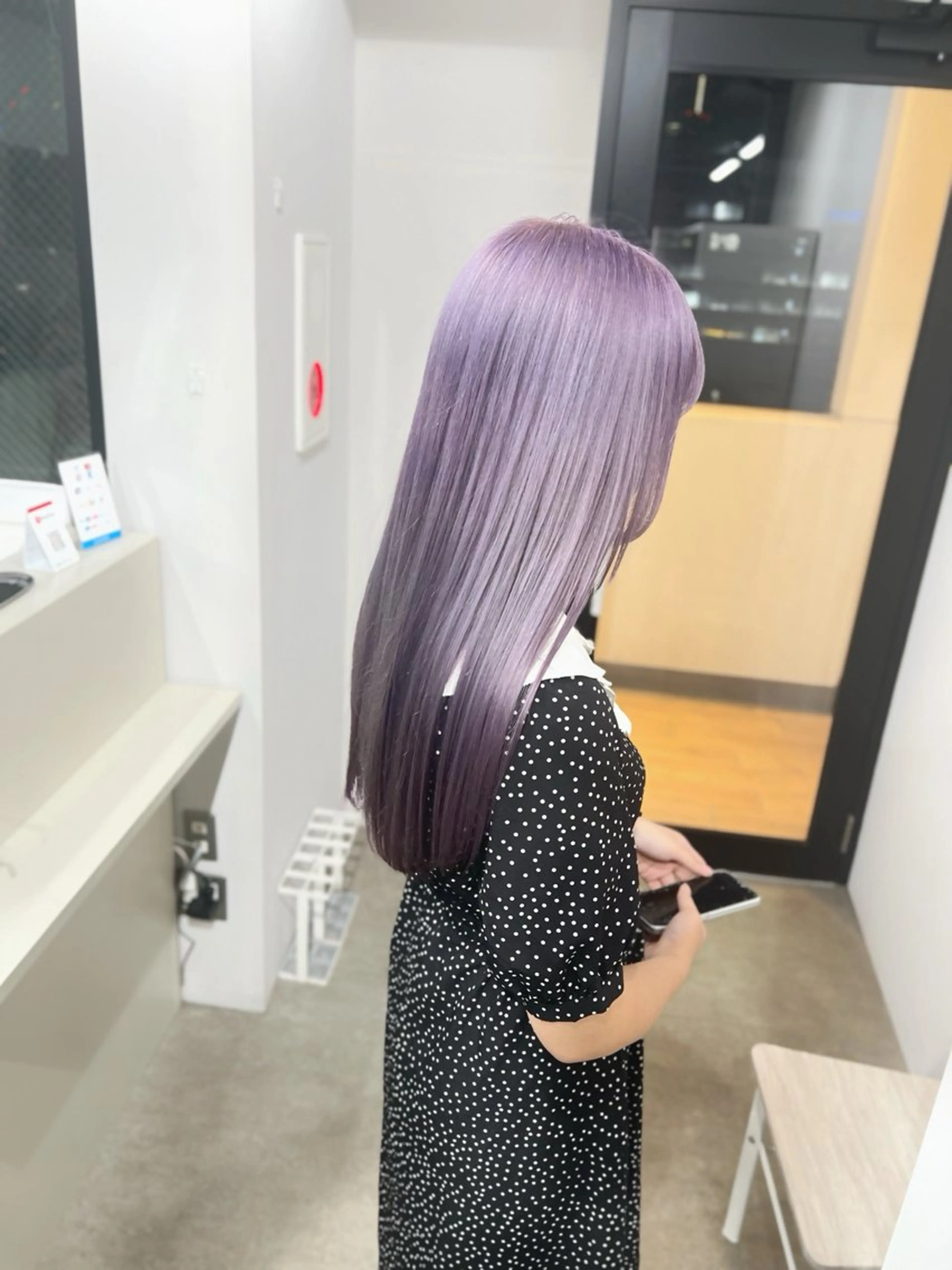 ロング カラー ベージュカラー ブリーチ ブロンド 透明感カラー ダブルカラー カット ヘアカラー トリートメント ブリーチ/髪質改善/ レイヤー/YUTOのヘアスタイル