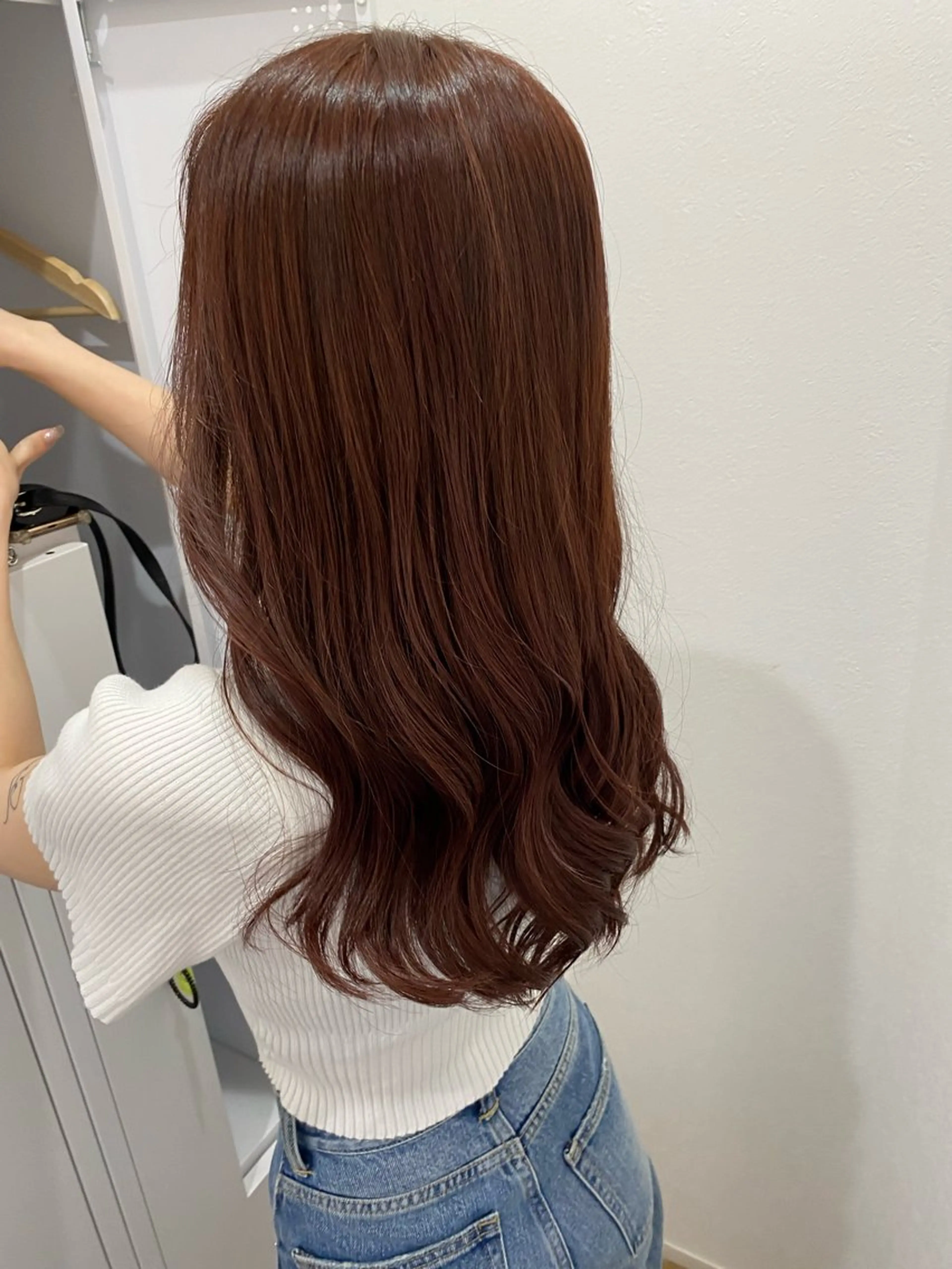 ロング カラー 藤野 凪沙のヘアスタイル