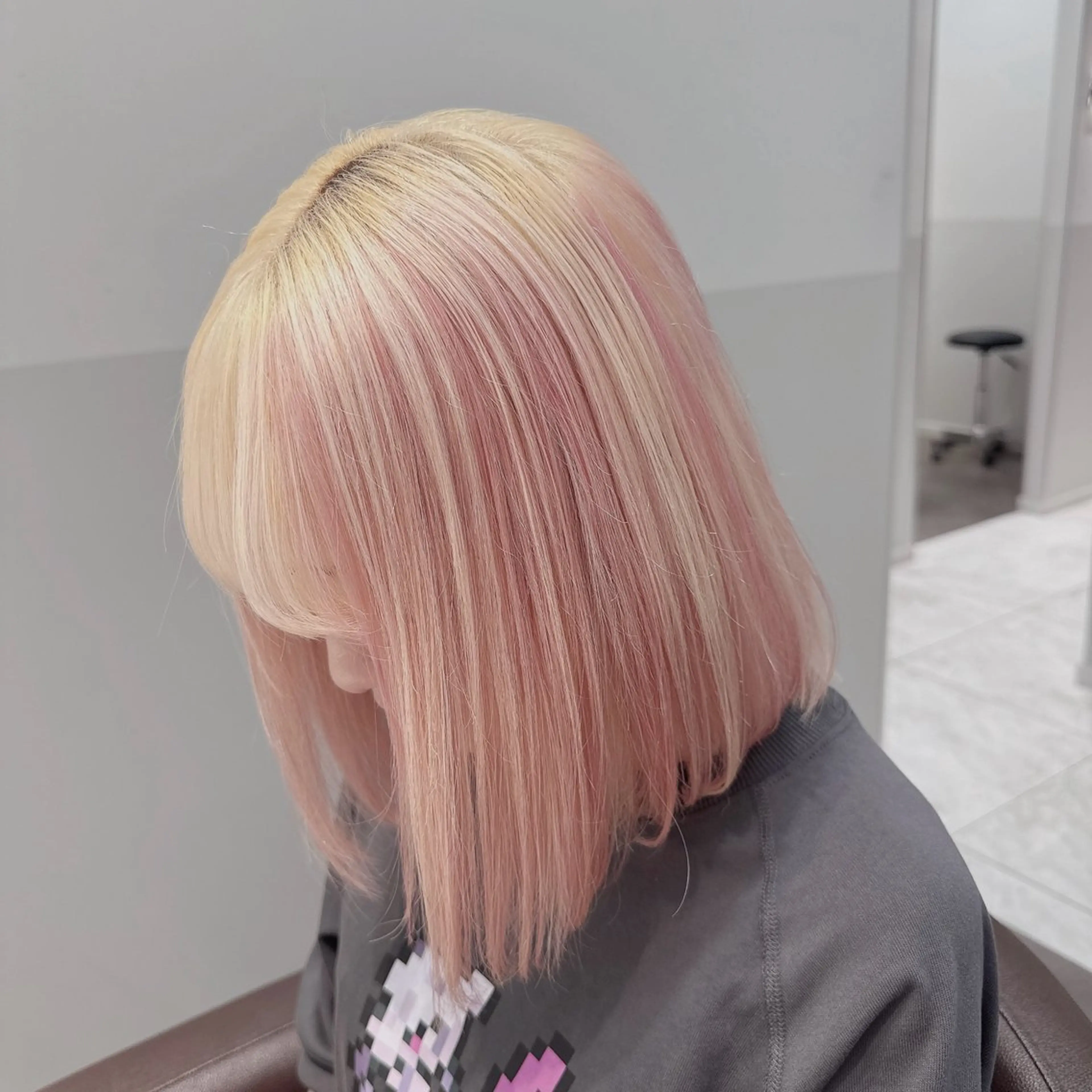 ロング カラー ヘアアレンジ メンズ キッズ ヘアカラー トリートメント ハイトーン美容師 MASATOのヘアスタイル