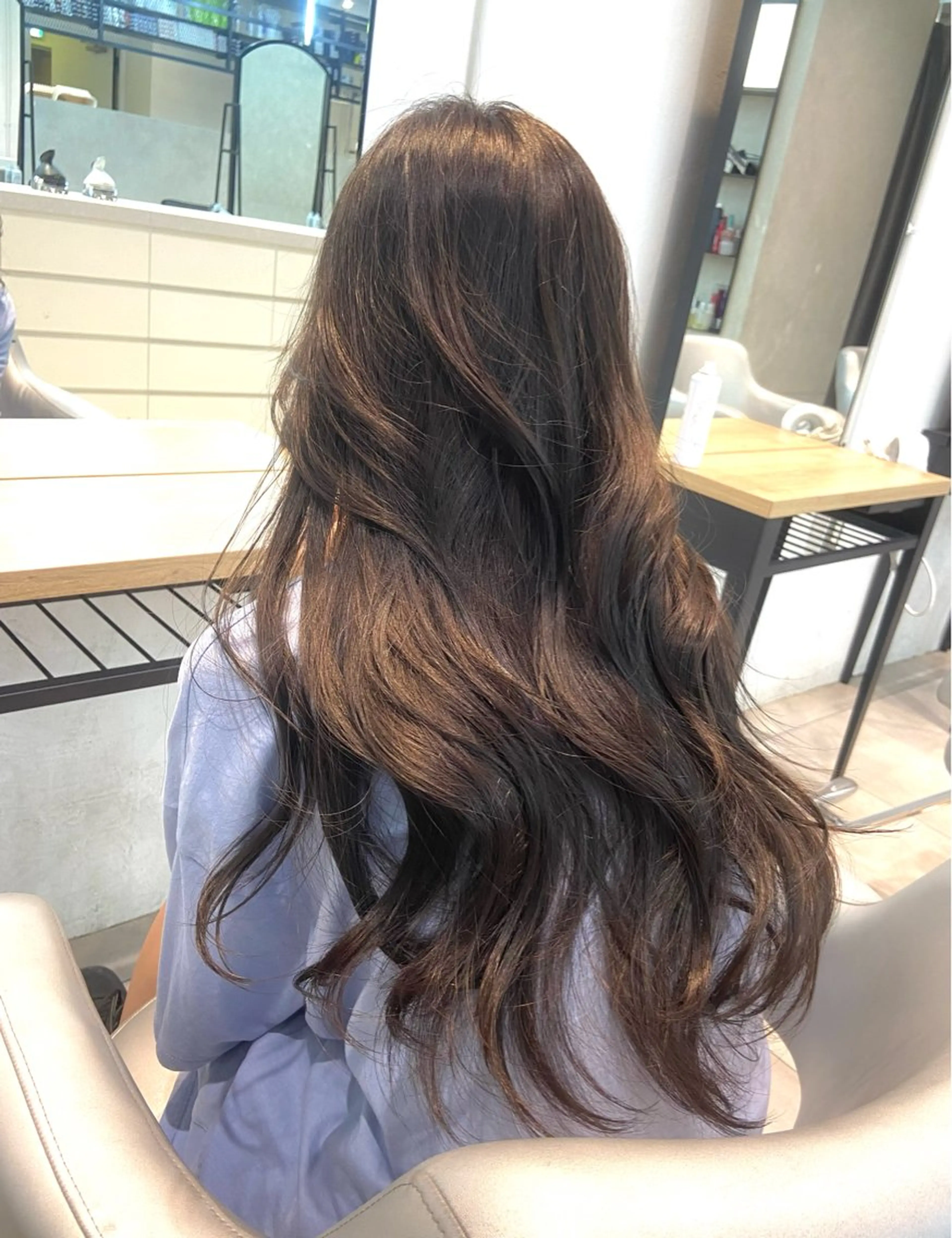 ロング カラー ヘアカラー 韓国ヘアメンズ・レデ ィース特化ミクのヘアスタイル