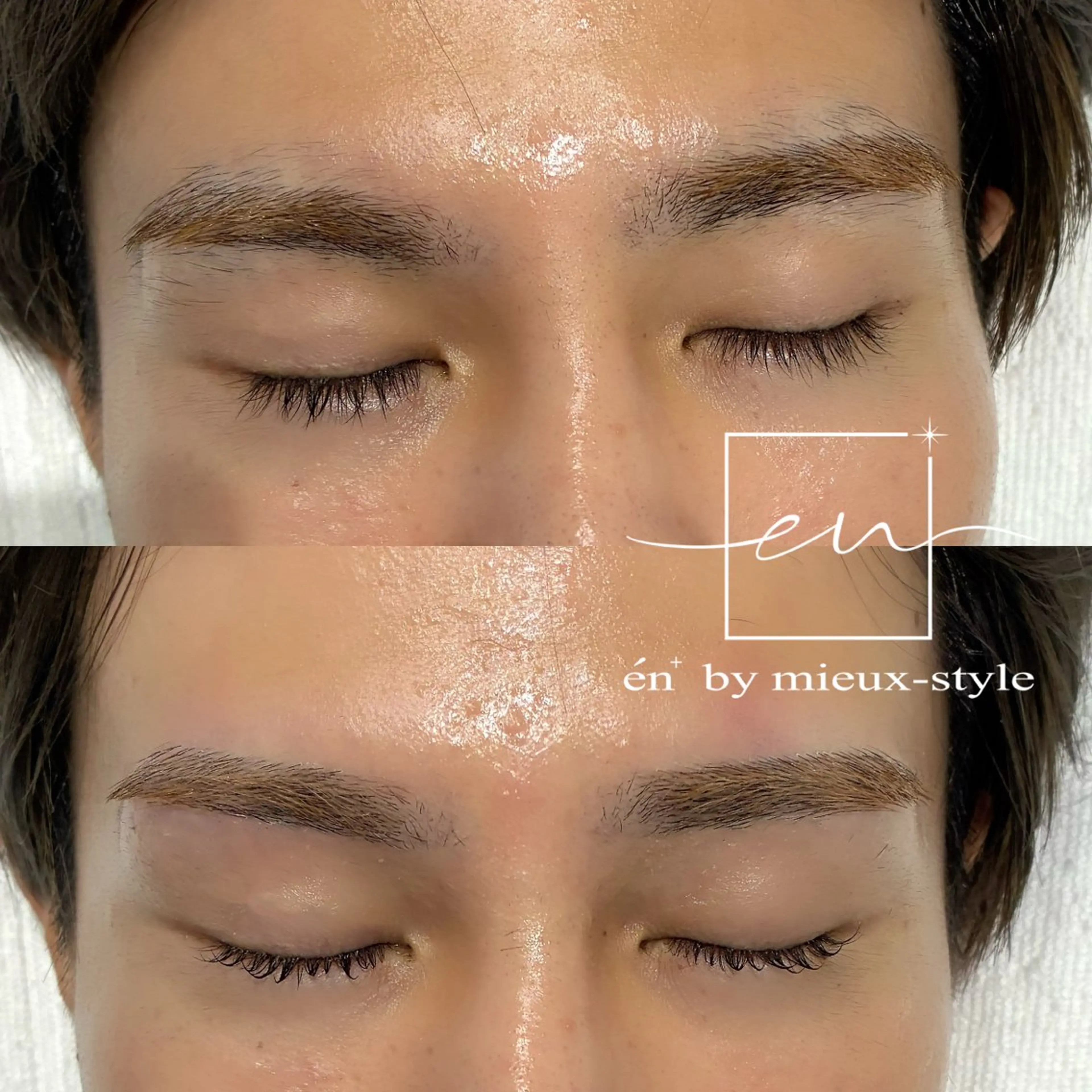 アイブロウ メンズアイブロウ ワックス脱毛 眉カット その他(アイブロウ) Na0 .en ornerのマツエク・マツパデザイン