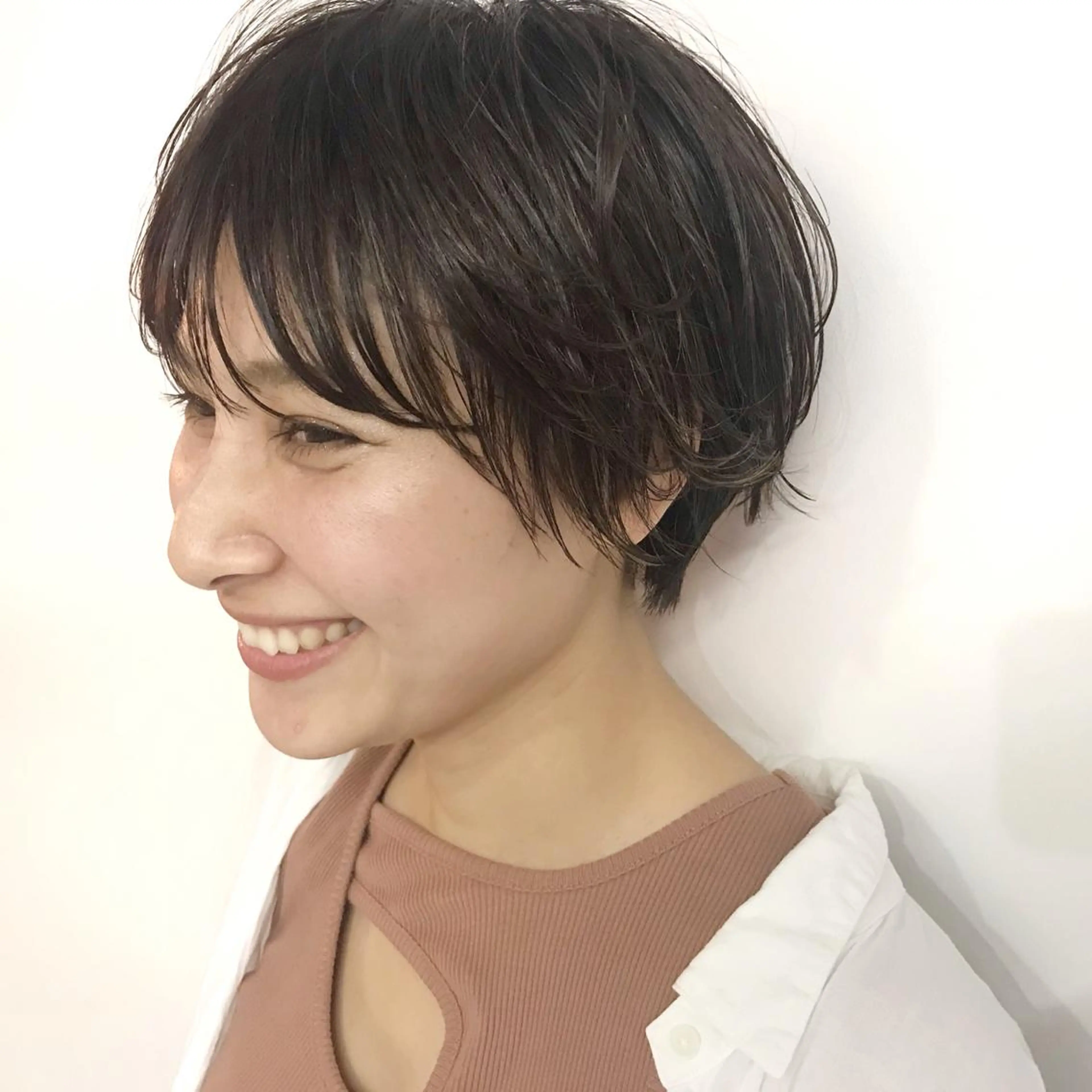 ショート カラー ショートヘア ボブ/大人ヘア k-two濱田のヘアスタイル