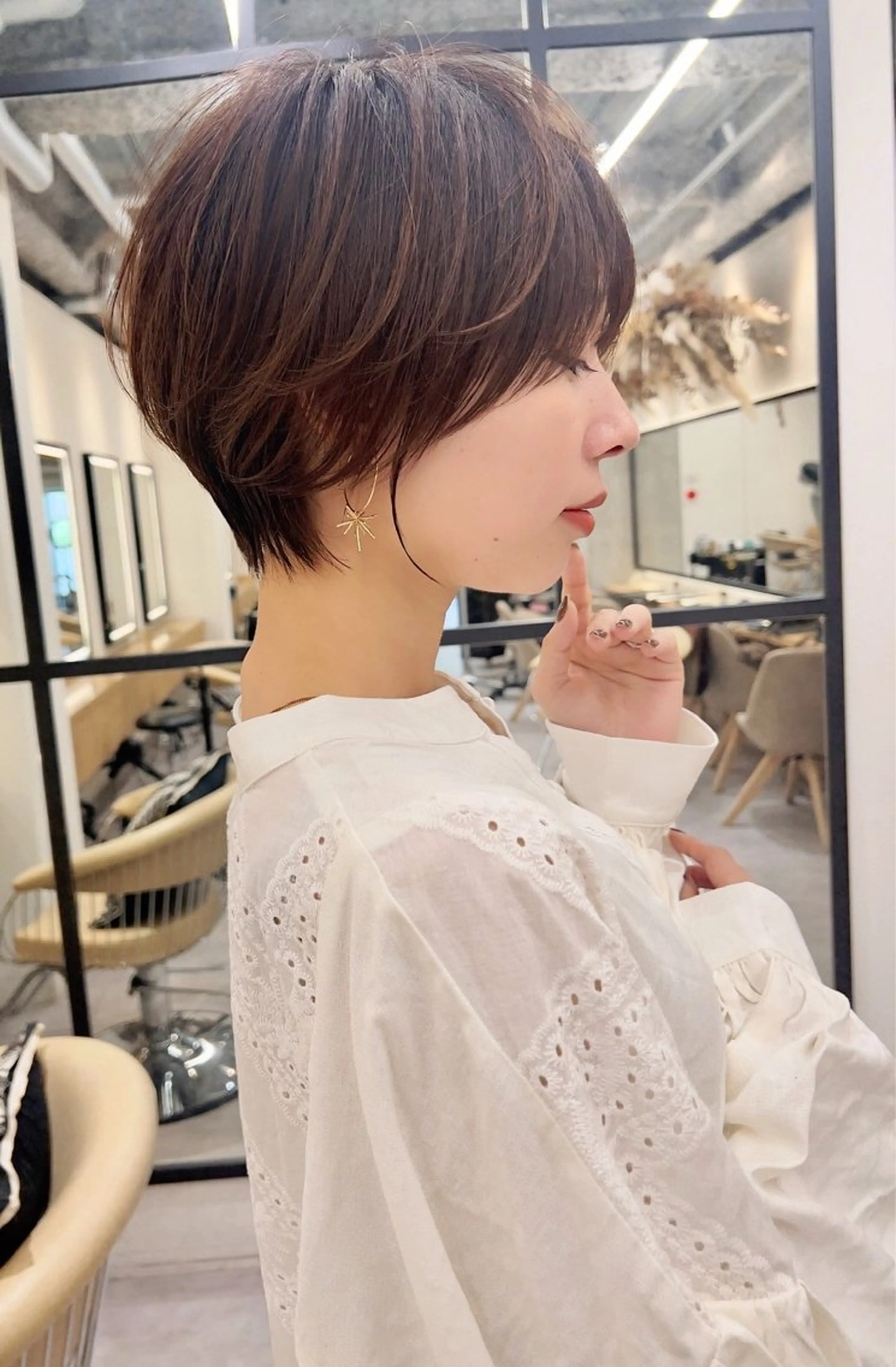 ショート 丸みショート ショートヘア ♥️似合わせボブ/ 縮毛矯正/大和田拓夢のヘアスタイル