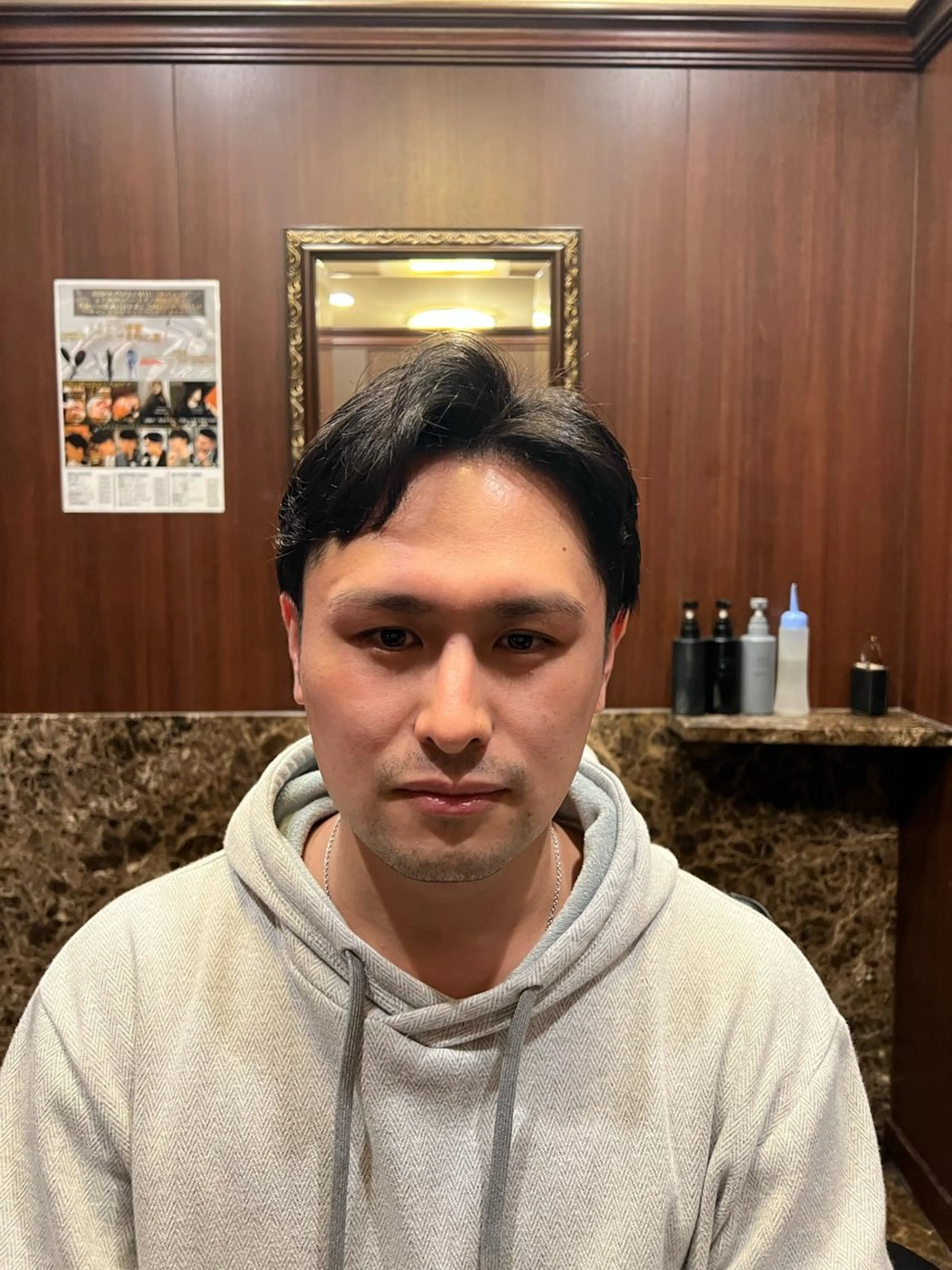 ミディアム メンズ 秋山 琳太のヘアスタイル