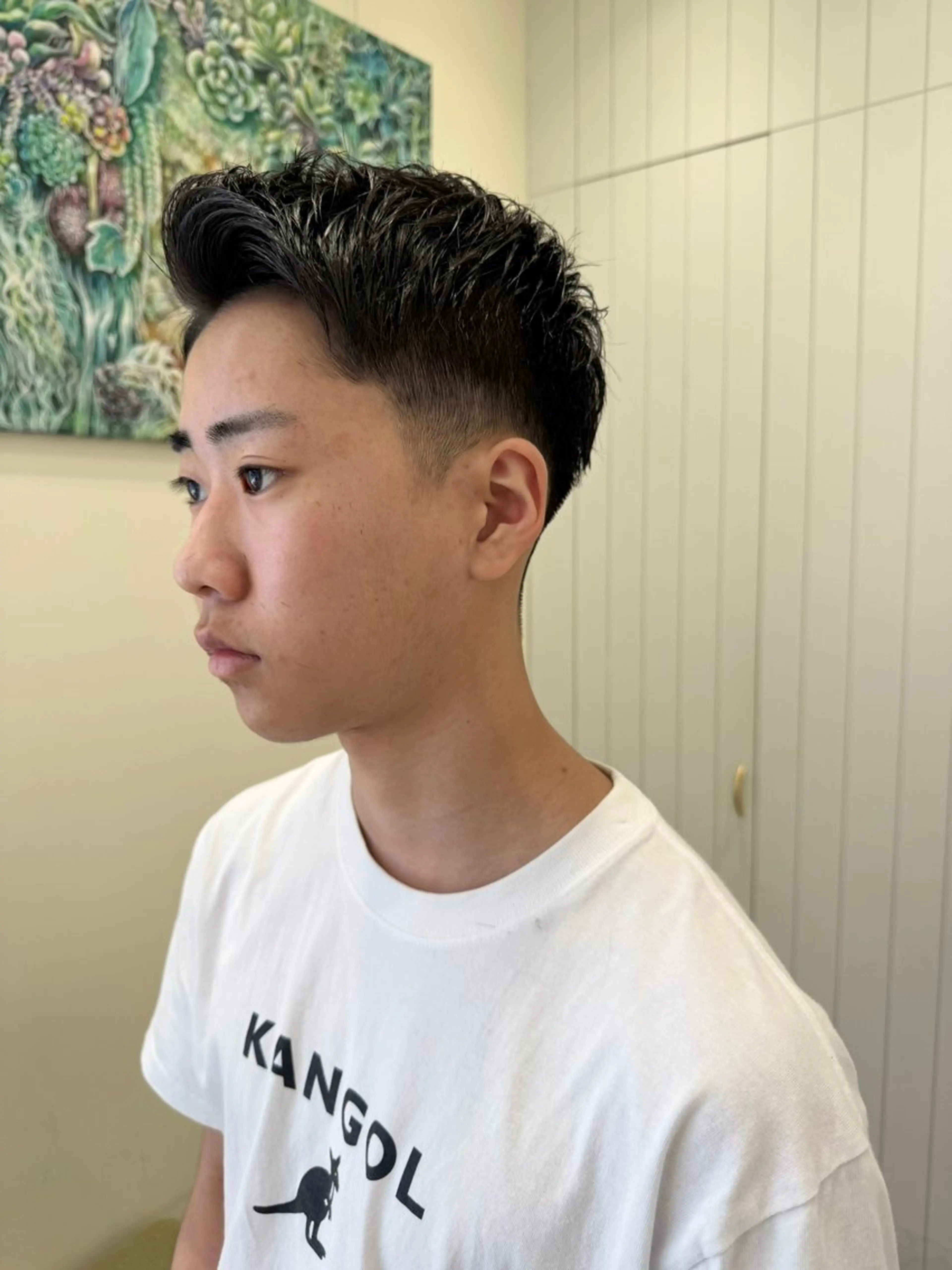 メンズ カット メンズカット/ ブリーチ/かほのヘアスタイル