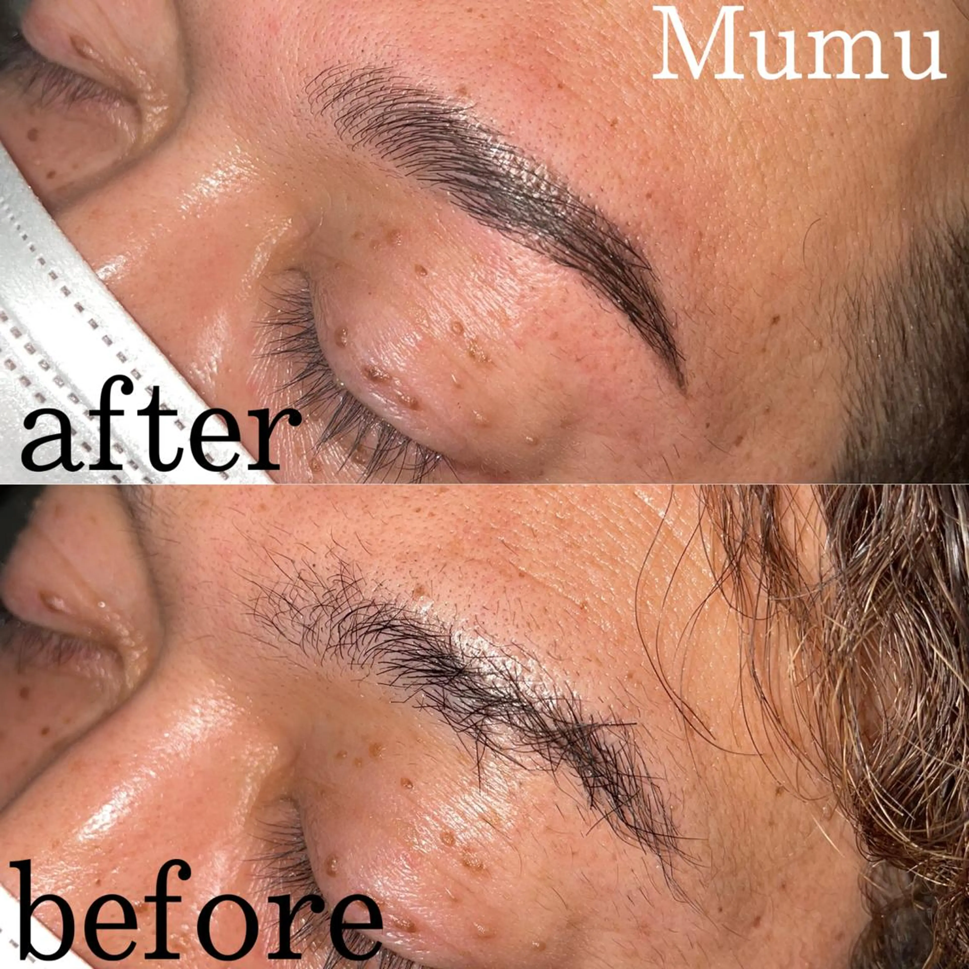 パーマ メンズ アイブロウ Mumu眉毛,ネイル モデル募集中🪄のネイルデザイン