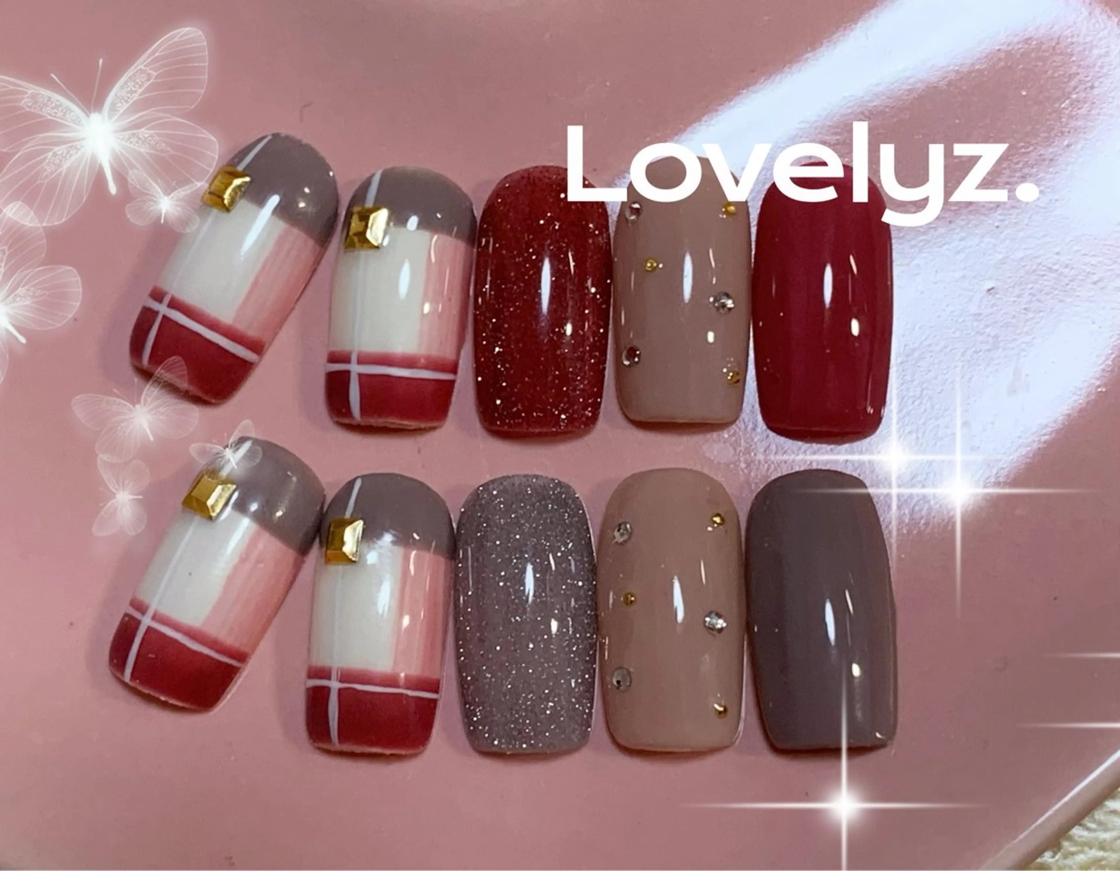 ネイル シンプルネイル Nail Salon Lovelyz.のネイルデザイン