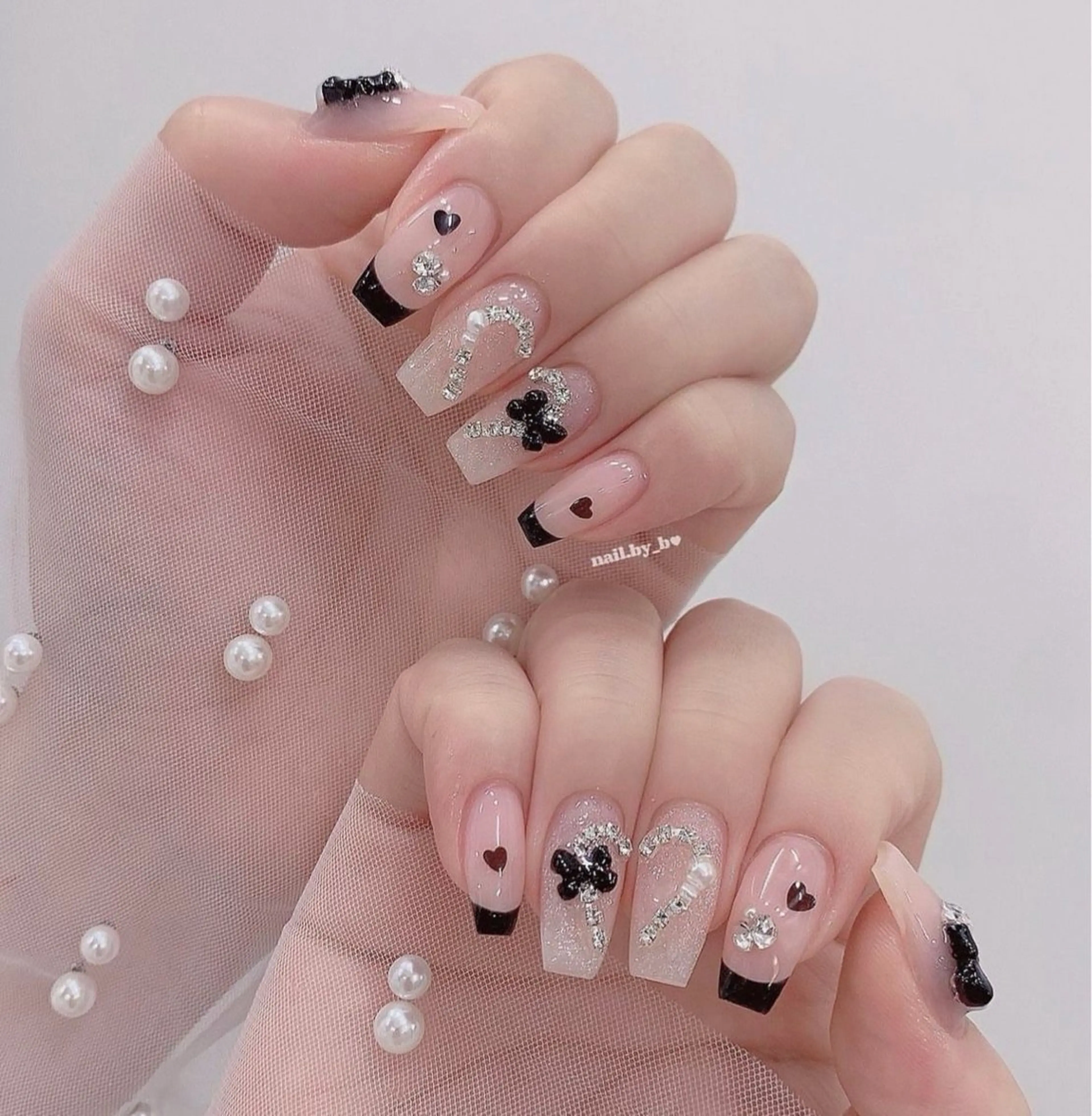 ネイル チークネイル フットネイル フレンチネイル グラデーション 韓国ネイル Yuki nail staffのネイルデザイン