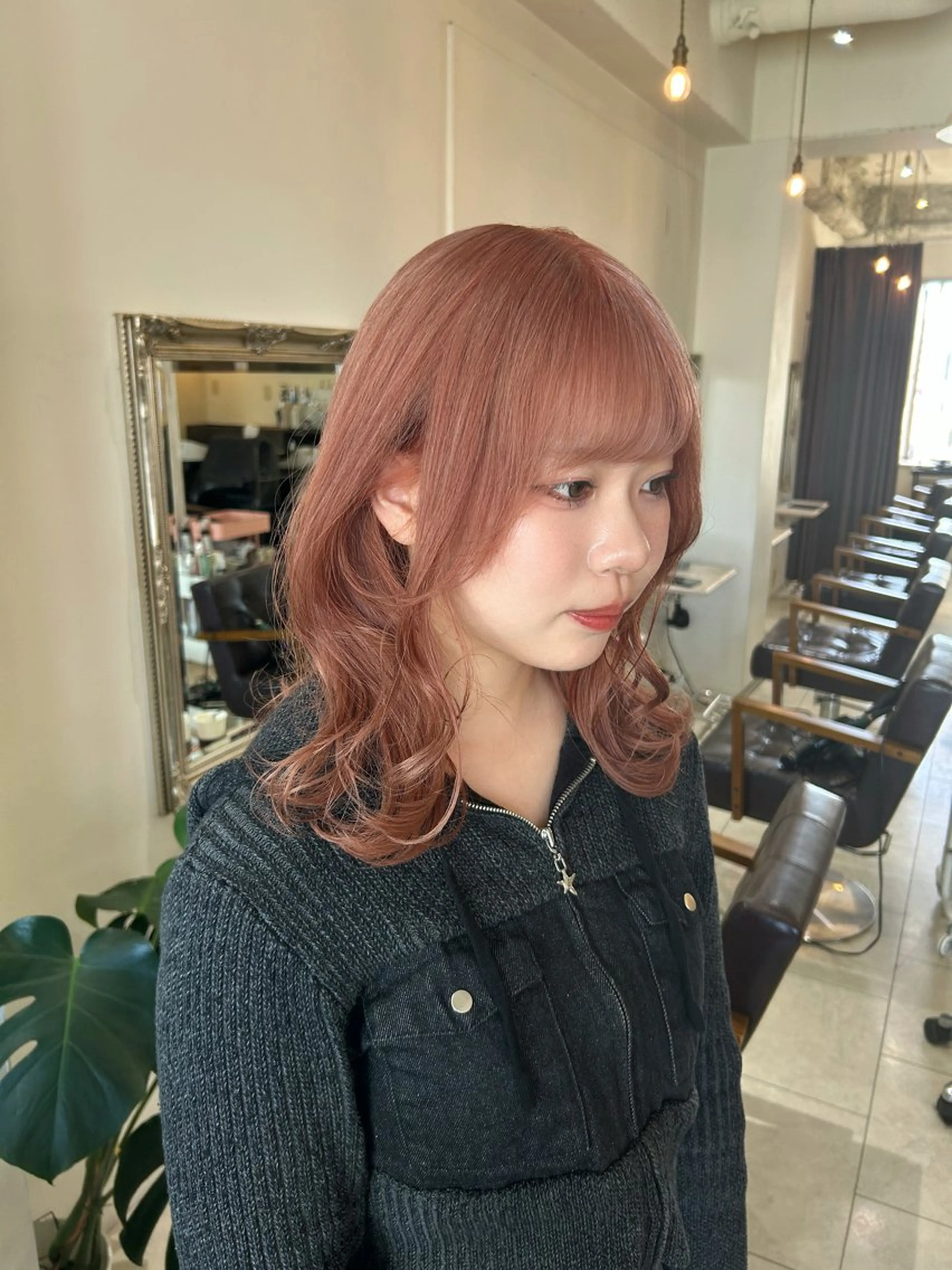 ロング カラー ベージュカラー ブリーチ ピンクカラー ピンクベージュ ヘアカラー 🫧透明感ボブ/ ハイトーン.nanoのヘアスタイル