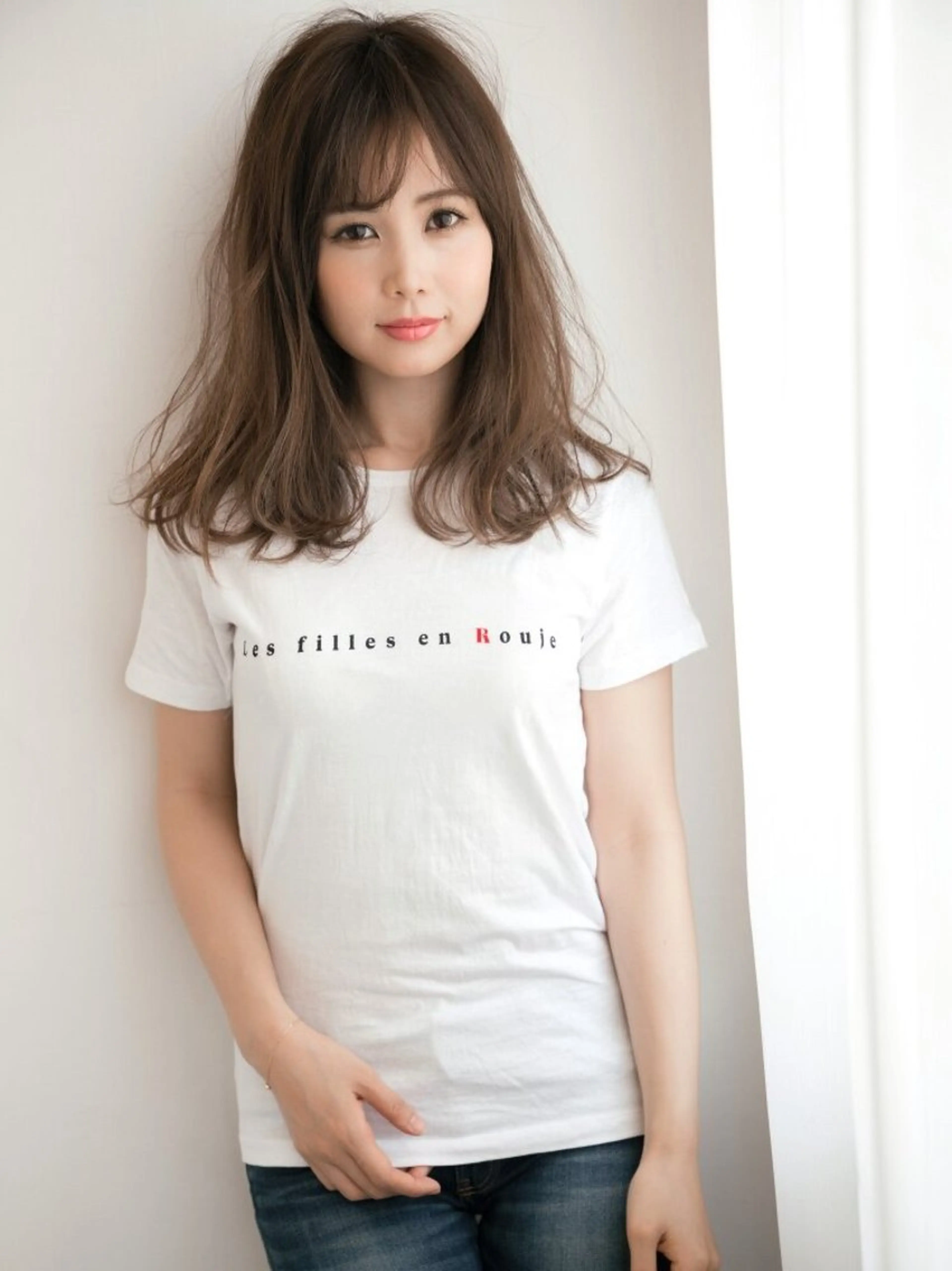 ミディアム カラー パーマ トリートメント ヘッドスパ ヘアセット 透明感カラー髪質改善 hiroマンツーマンのヘアスタイル