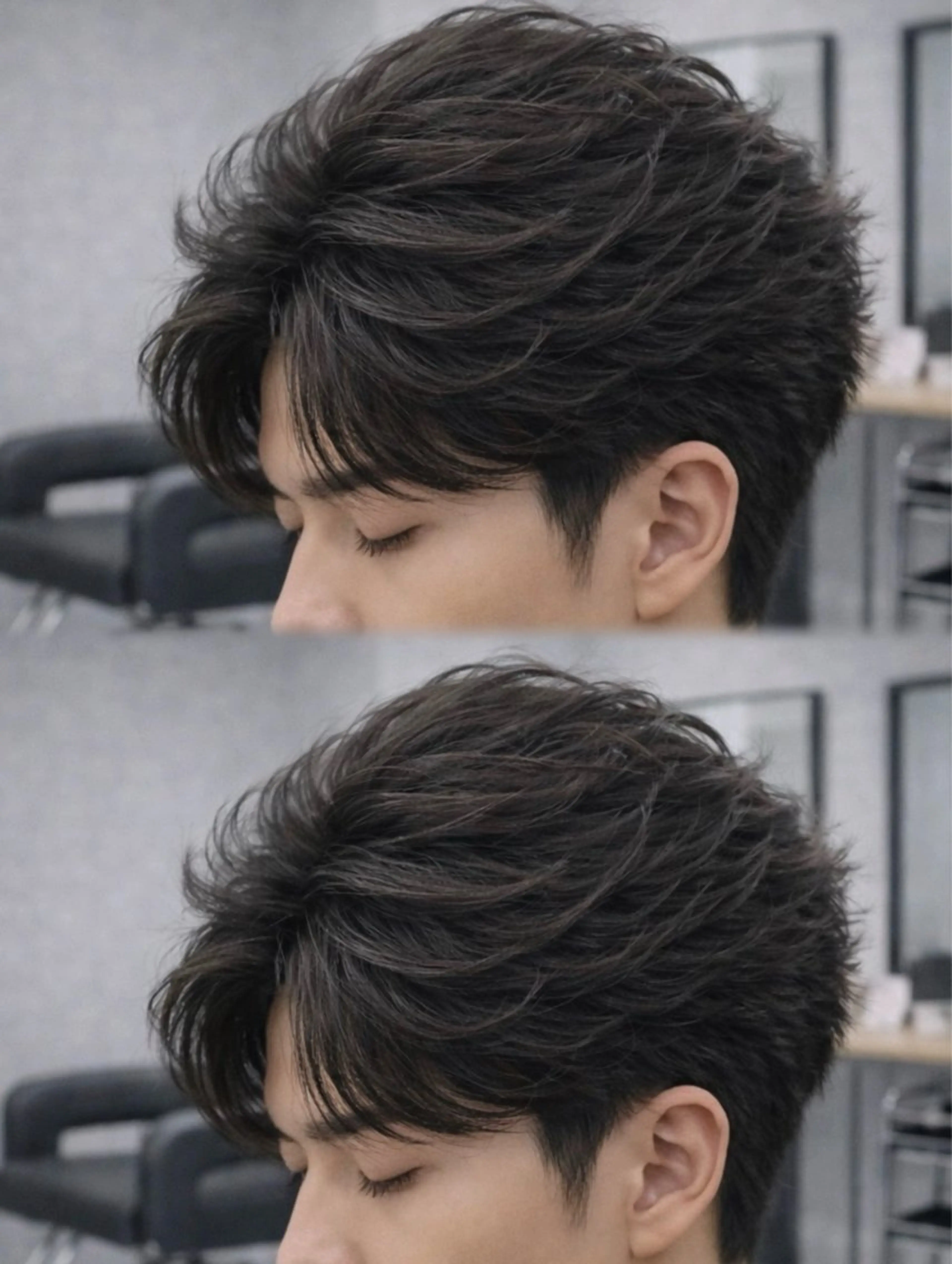 ショート パーマ ヘアアレンジ メンズ フェザーパーマ メンズパーマ ショートヘア ニュアンスパーマ カット パーマ 🔥ニュアンス フェザー小林海斗🔥のヘアスタイル