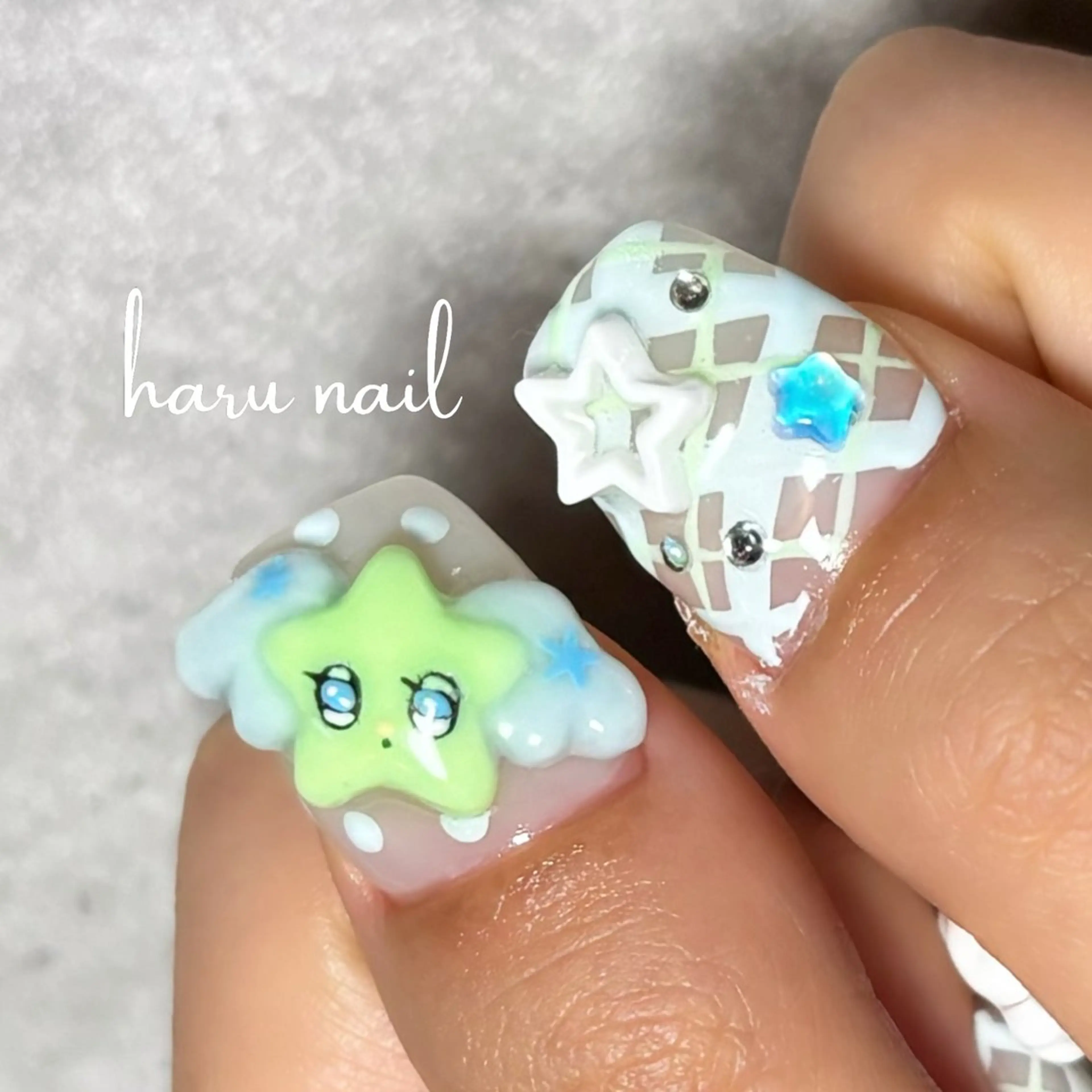 ネイル ハンドネイル harunail Shionのネイルデザイン