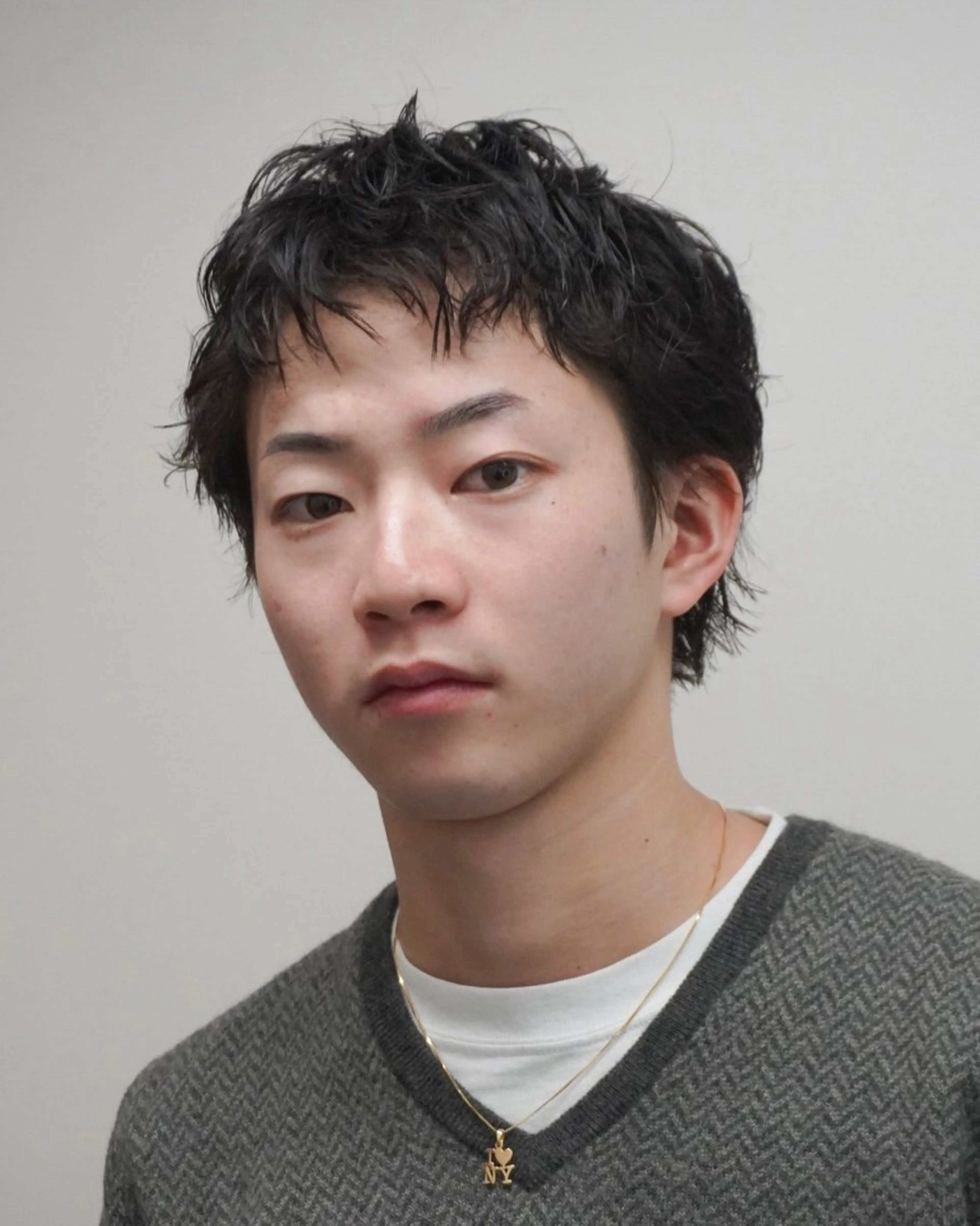 メンズ RIKU/毛流れ ヘア×眉ワックスのヘアスタイル