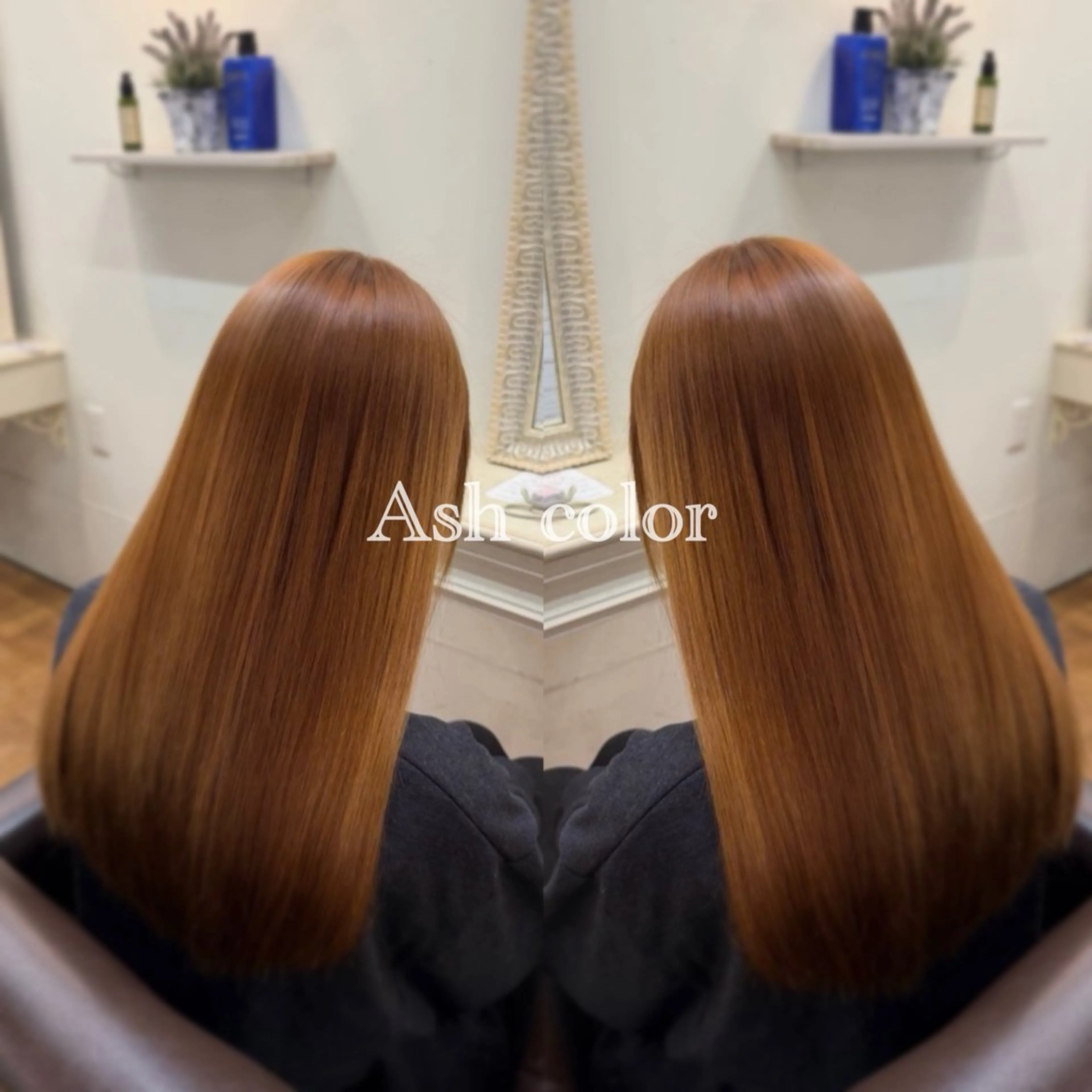 ロング 南草津/トレンドカラ ー/パーマ 西村美月のヘアスタイル