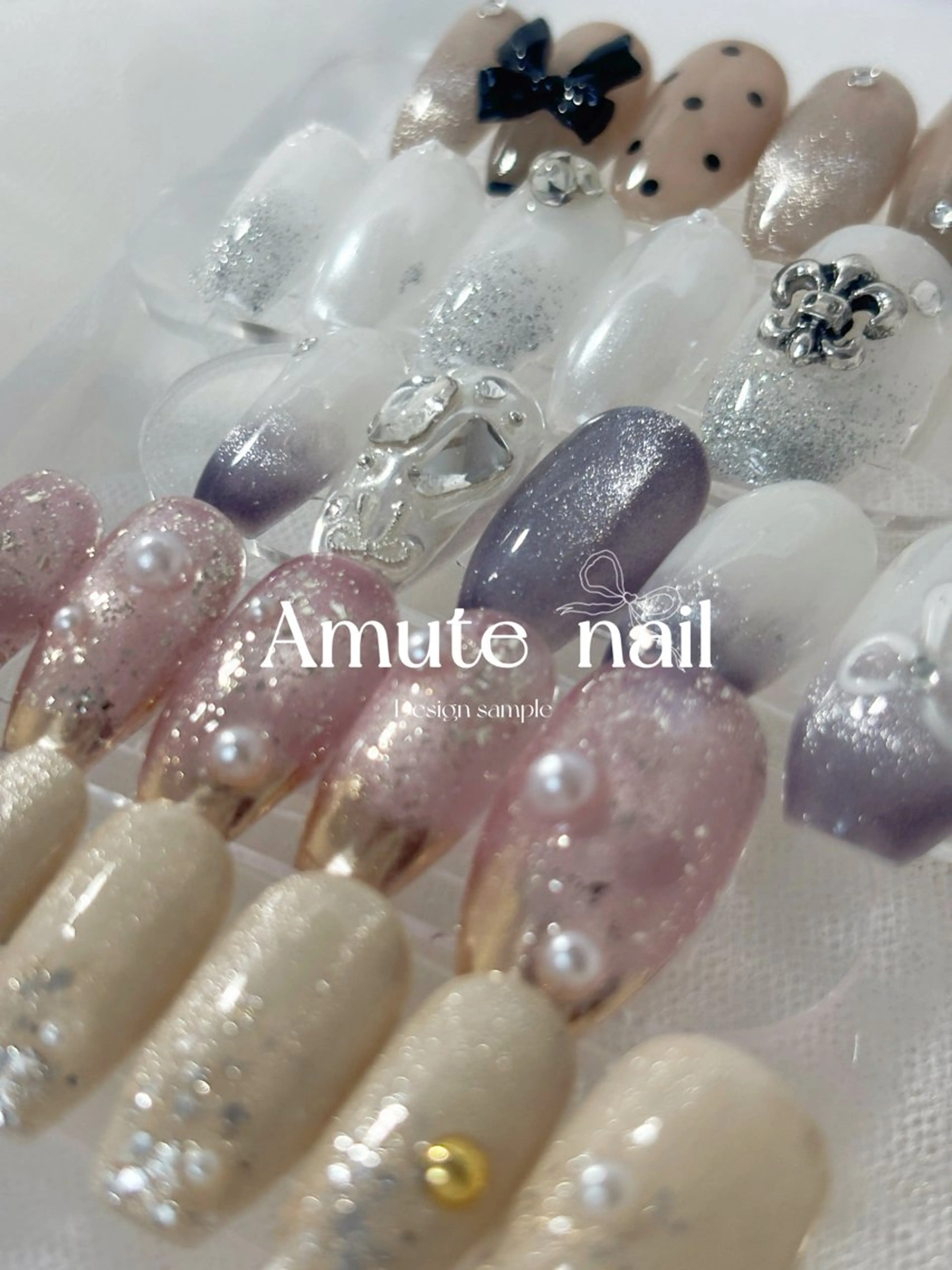 ネイル ハンドネイル Amute nailのネイルデザイン
