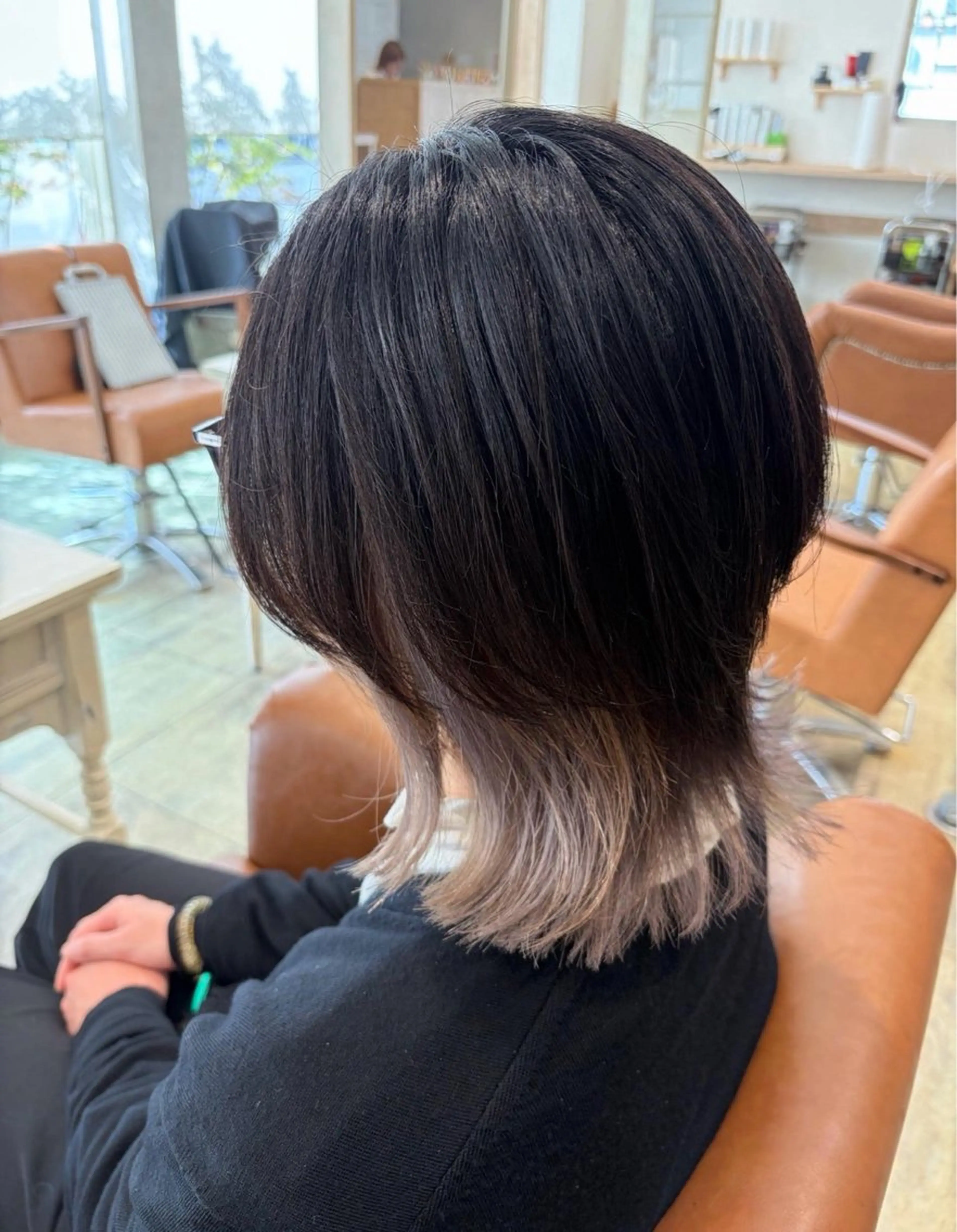 ミディアム ウルフカット カラーモデル募集中✨ MIKUのヘアスタイル