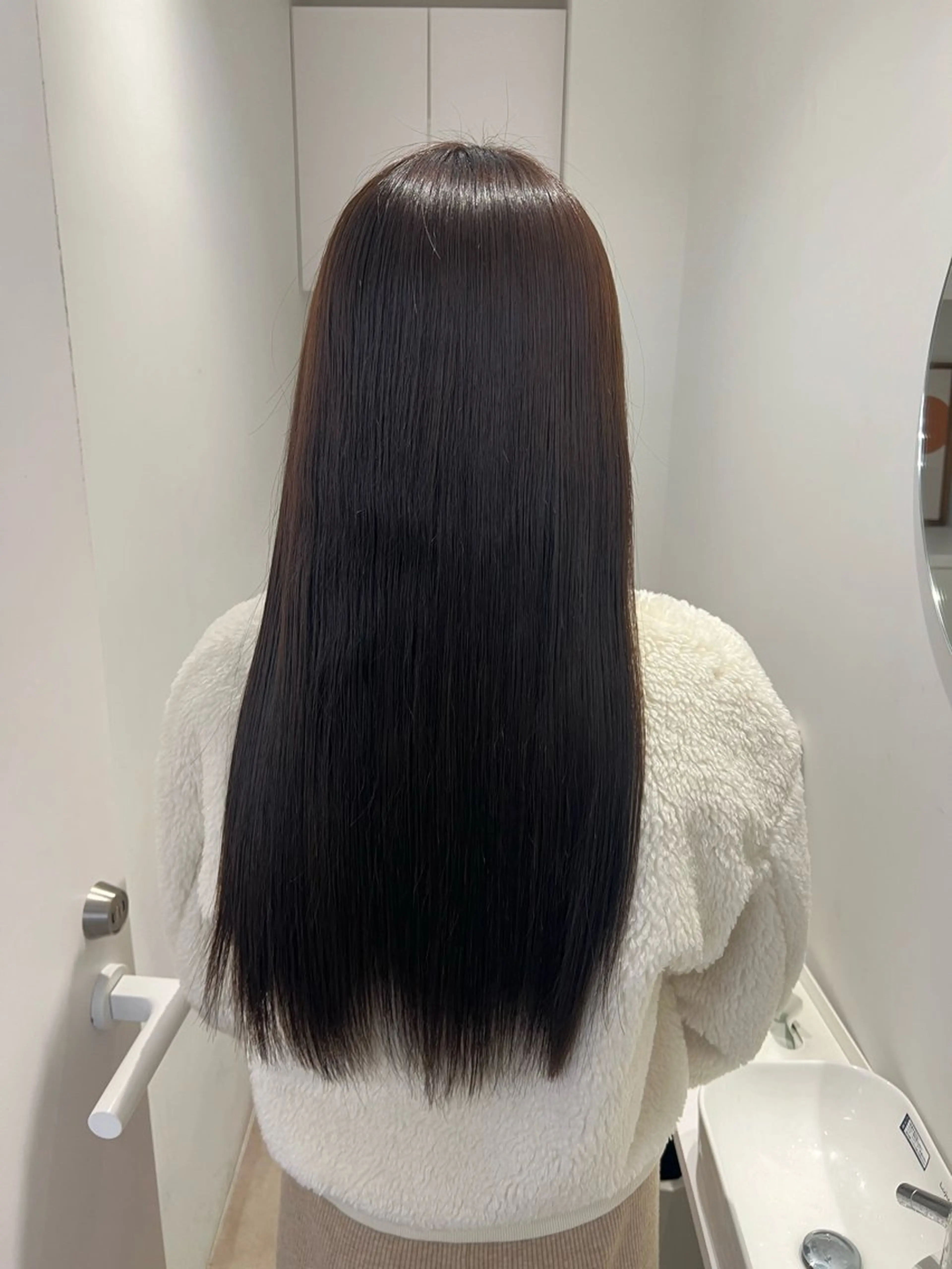 ロング ヘアカラー アレンジ/ブラウン カラー HARU🕯のヘアスタイル