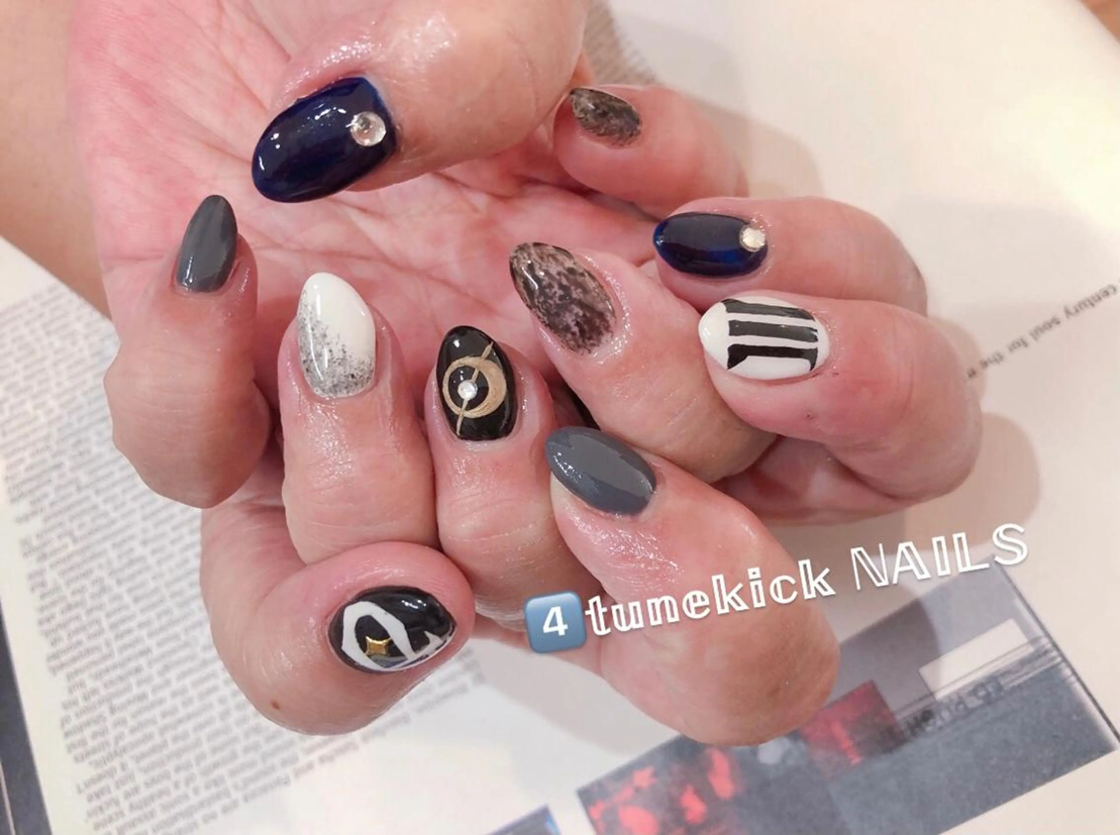 ネイル 4tunekick NAILS(フォーチュンキックネイルズ)所属・星野 淳子のネイルデザイン