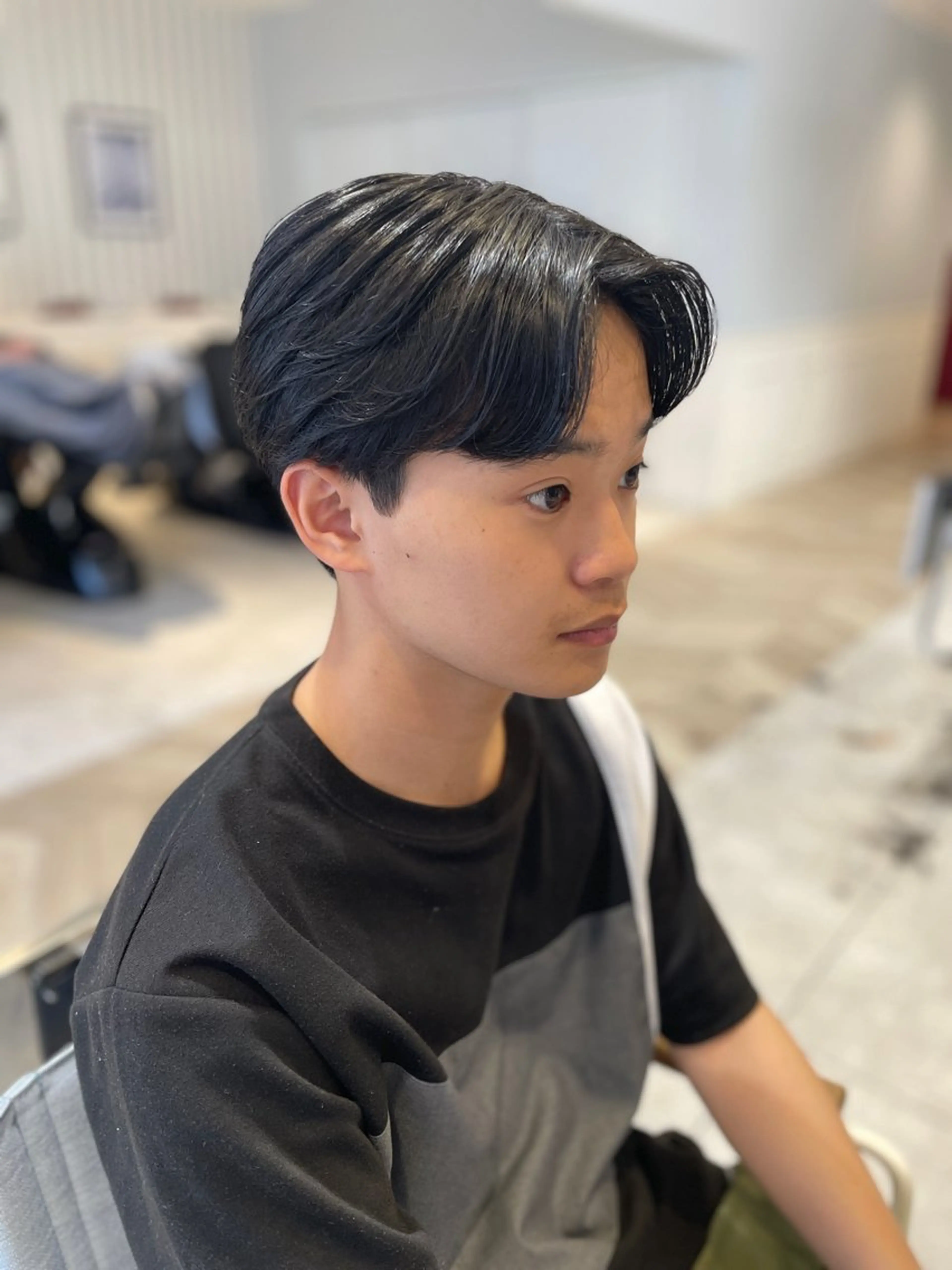 ショート パーマ メンズ カット パーマ メンズパーマ/カット / 古川　諒のヘアスタイル