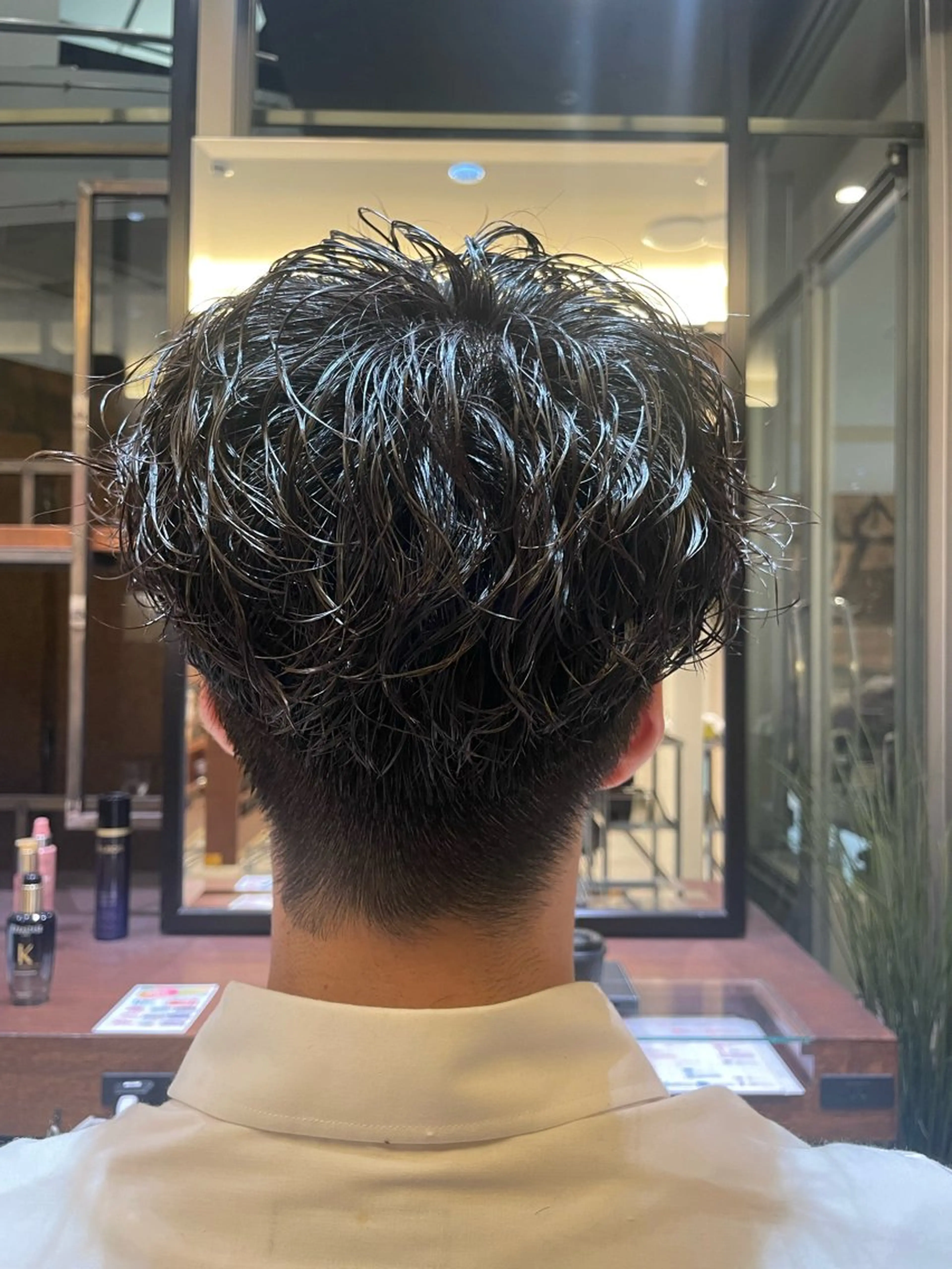 パーマ メンズ 【メンズ限定】原 唯登のヘアスタイル