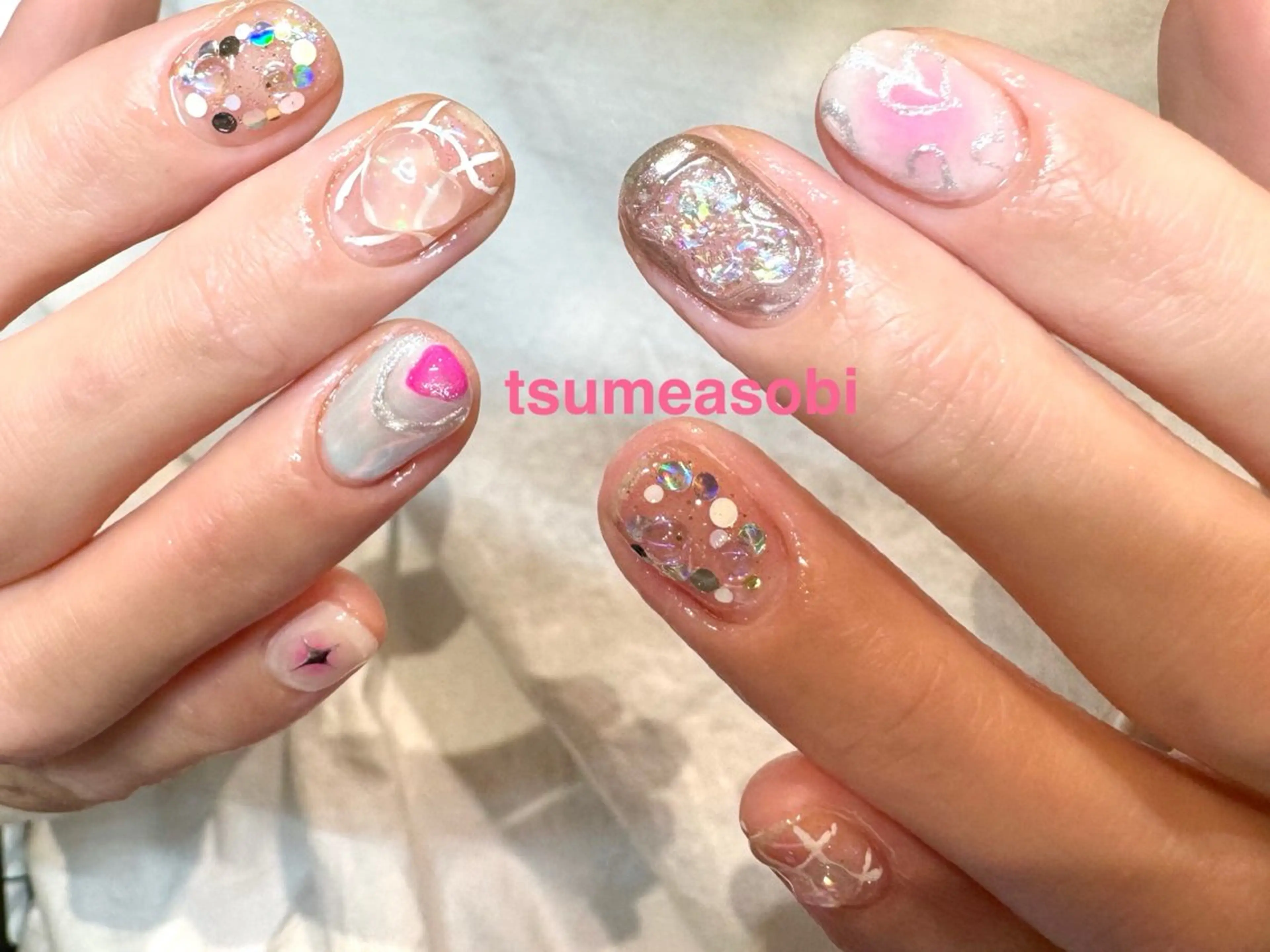 ネイル ハンドネイル tsumeasobi 🪬macoのネイルデザイン