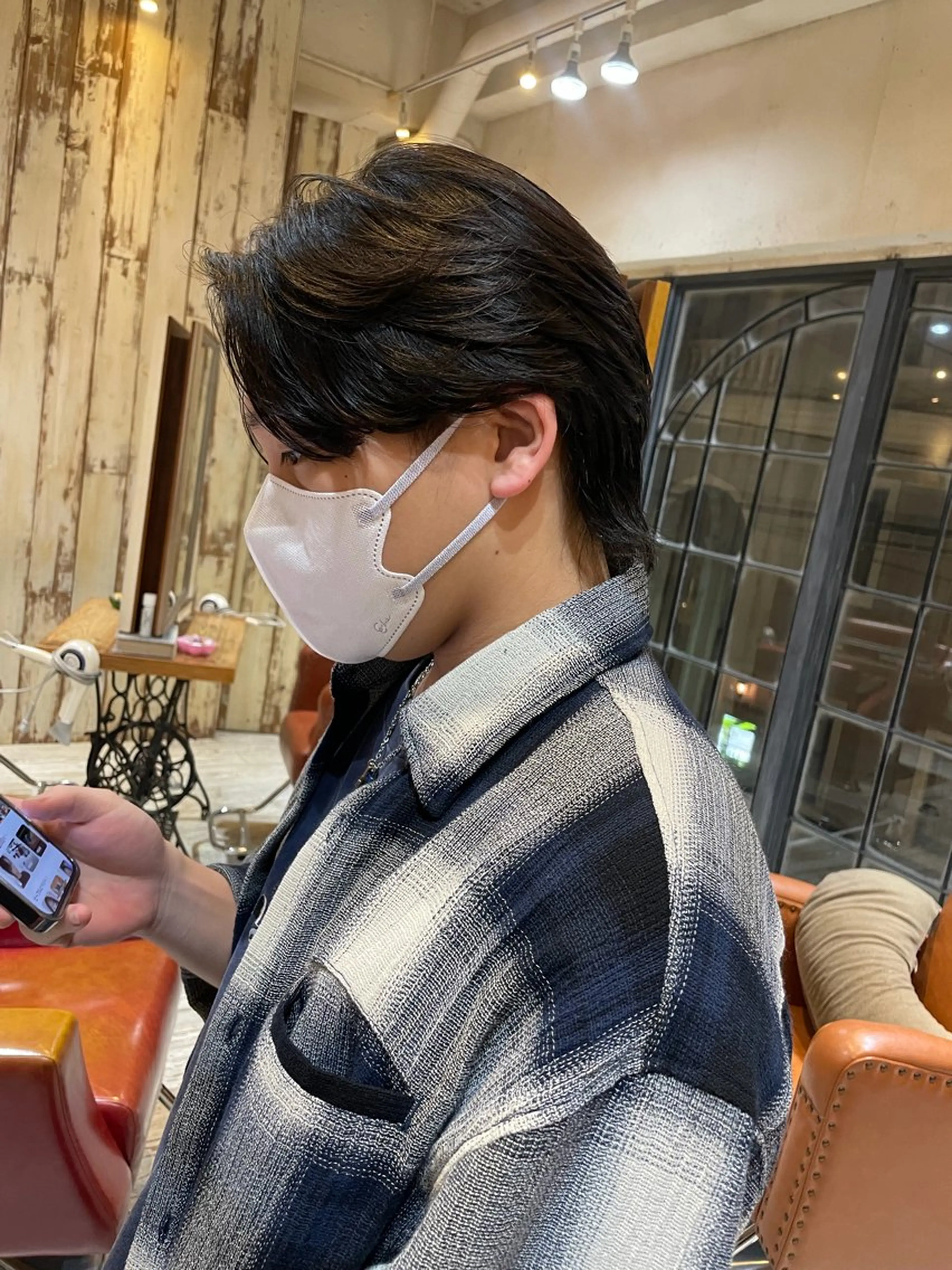 メンズカット＋眉カット🦖の写真