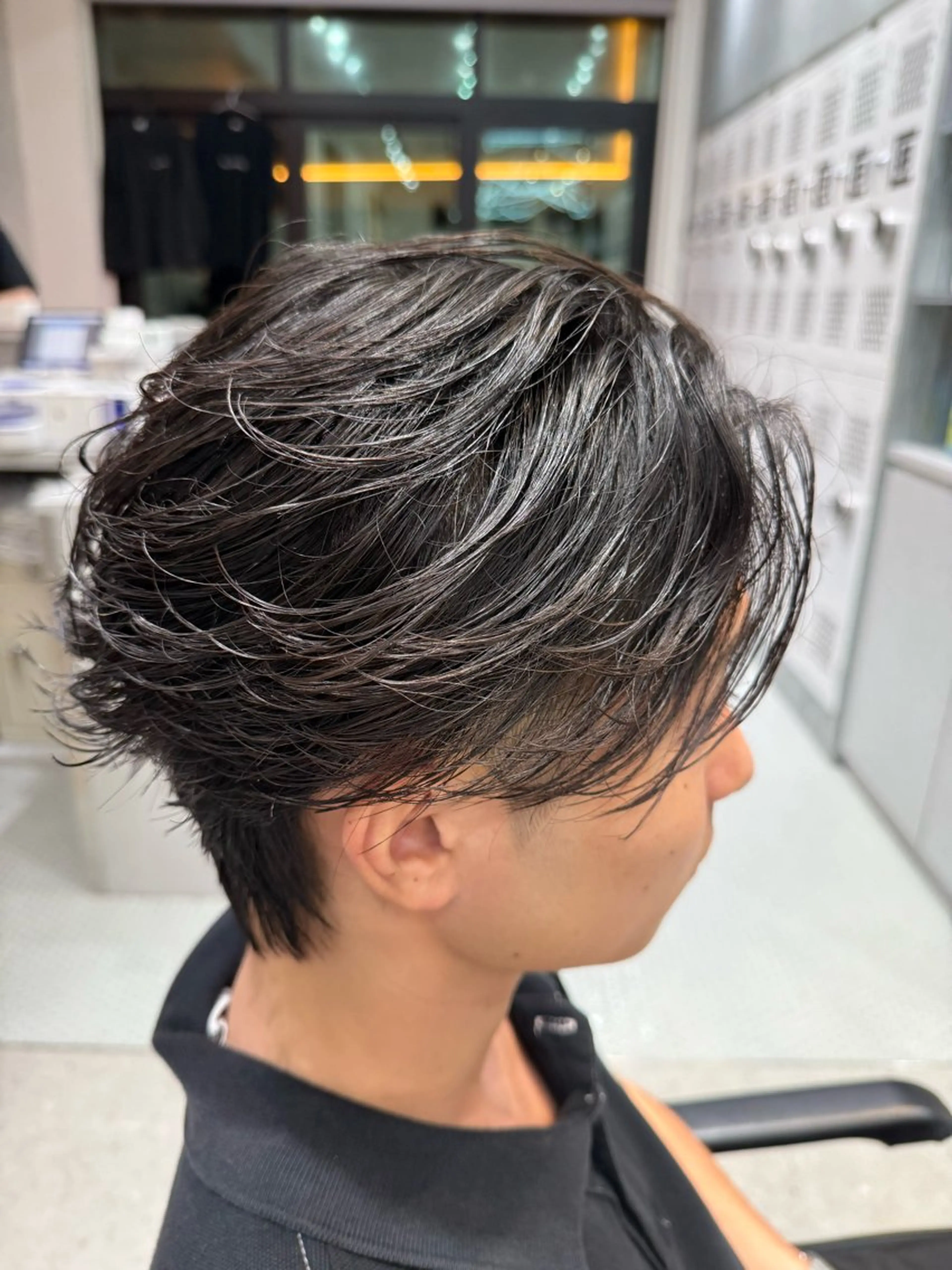 パーマ メンズ カット パーマ fifth 村田 悠輔のヘアスタイル