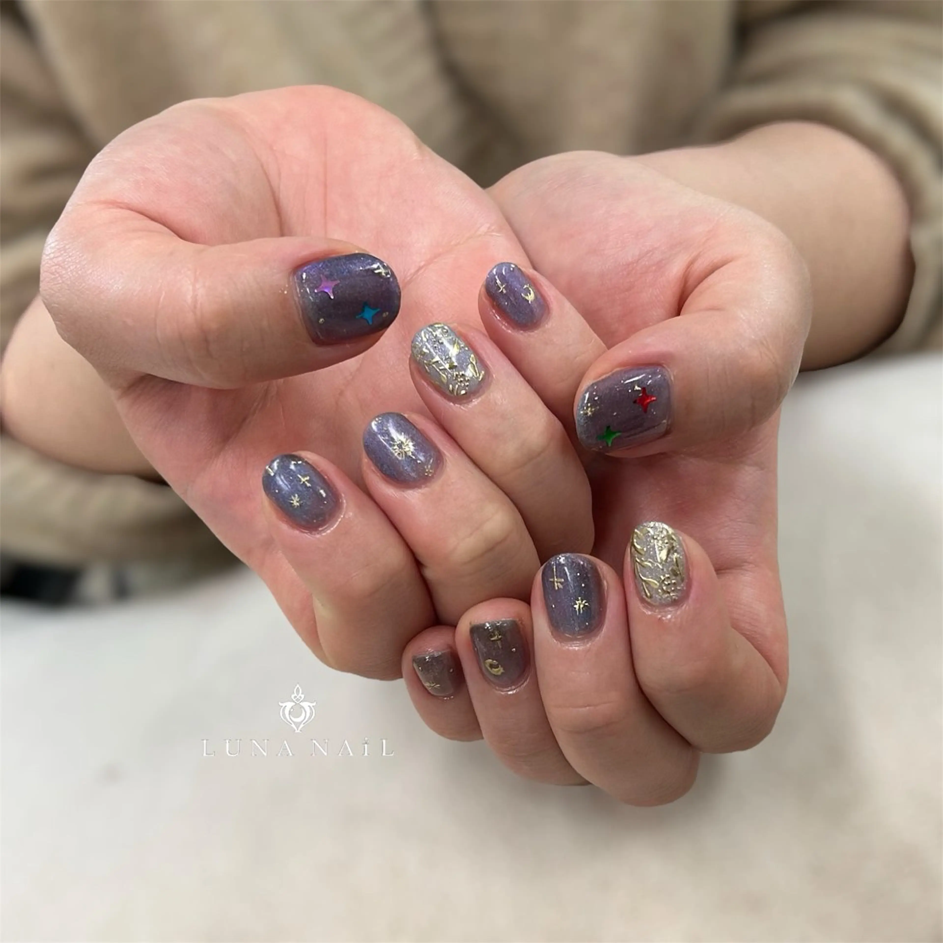 ネイル ハンドネイル アトリエ　ミモザ所属・いまむら あかりのネイルデザイン