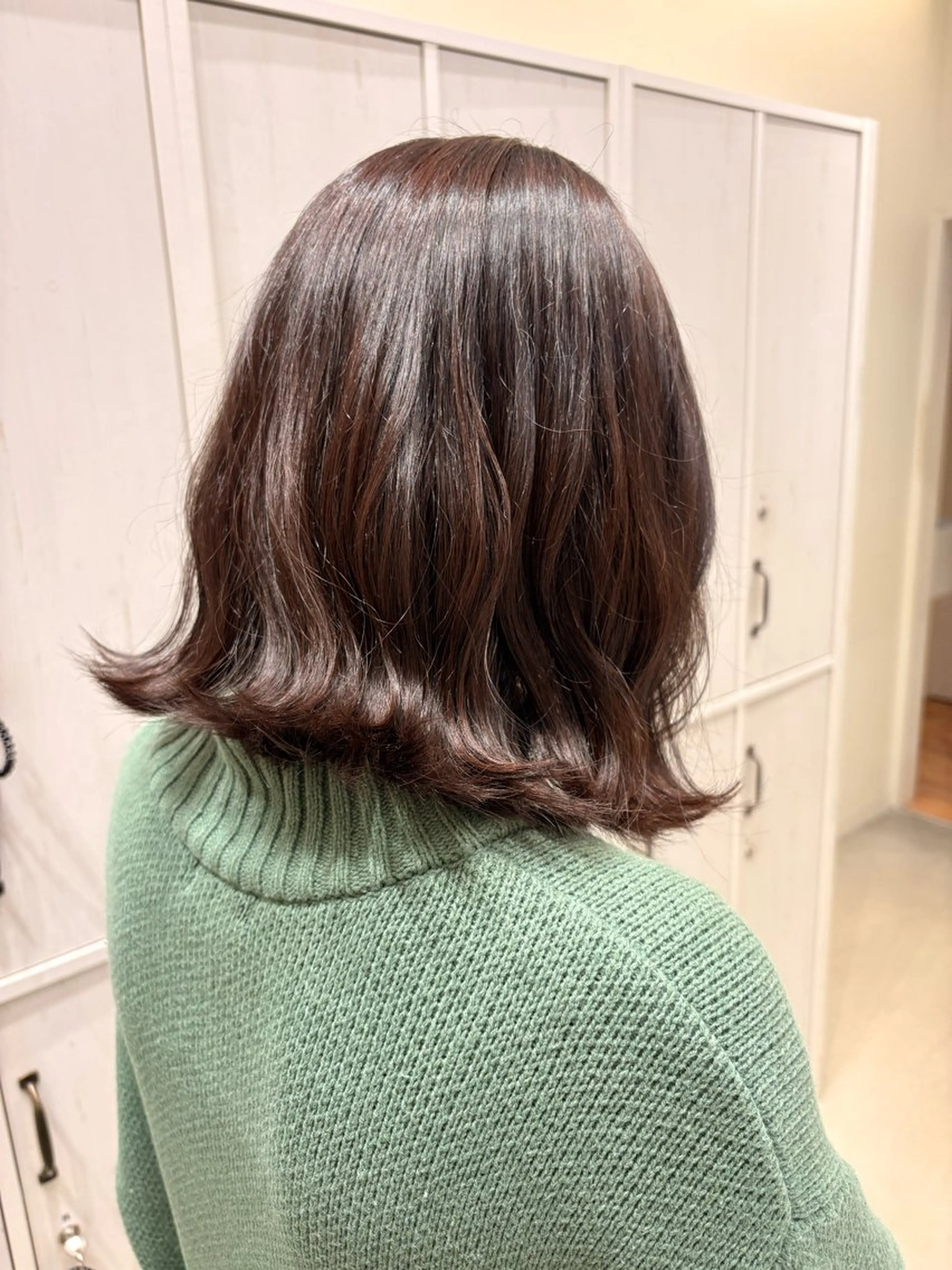 カラー つちだ ゆうひ / 暗髪カラー⟡.·のヘアスタイル