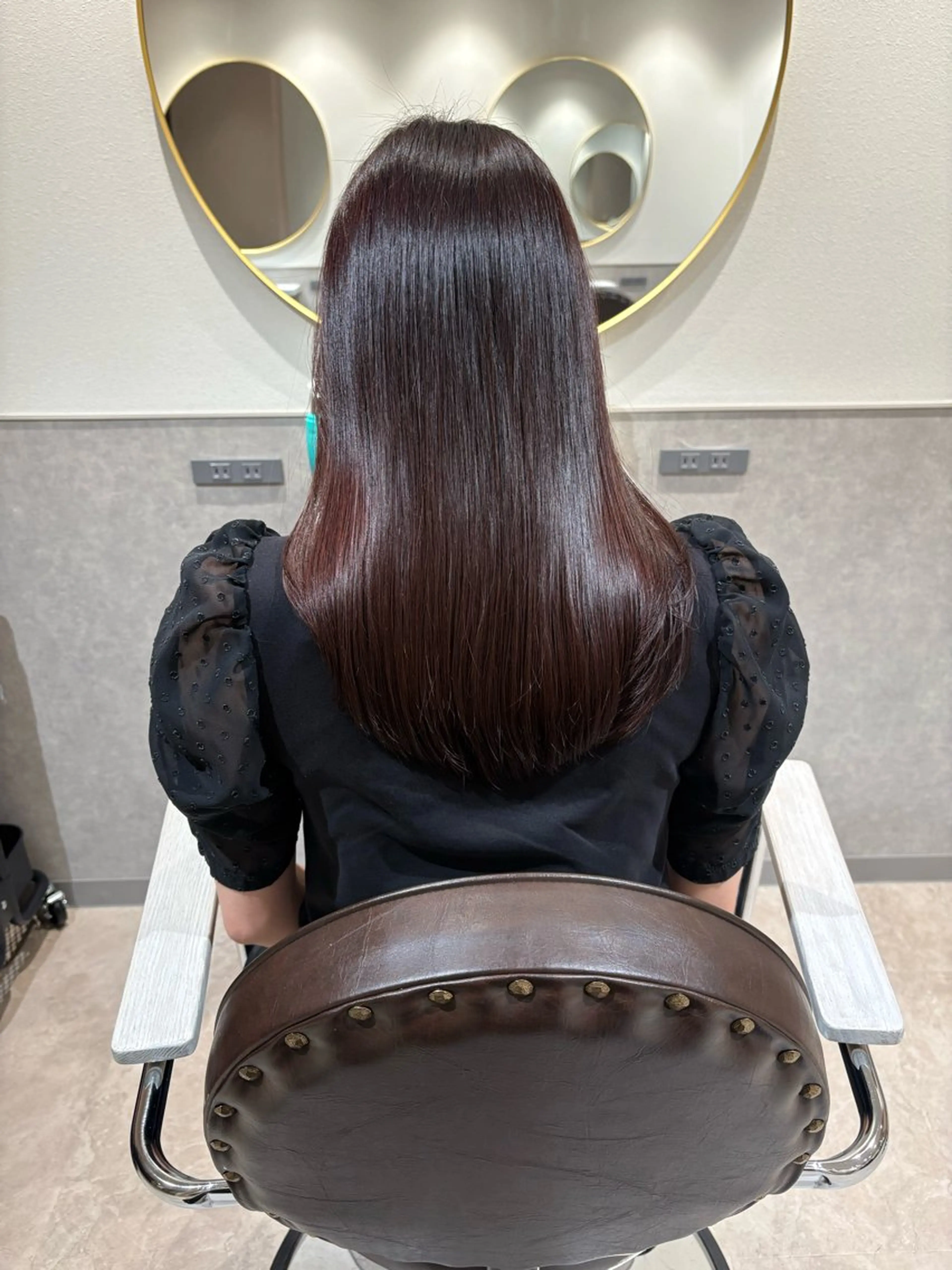 ミディアム 髪質改善 縮毛矯正 トリートメント 縮毛矯正 トリートメント 銀座No.1髪質改善 縮毛矯正/本木のヘアスタイル