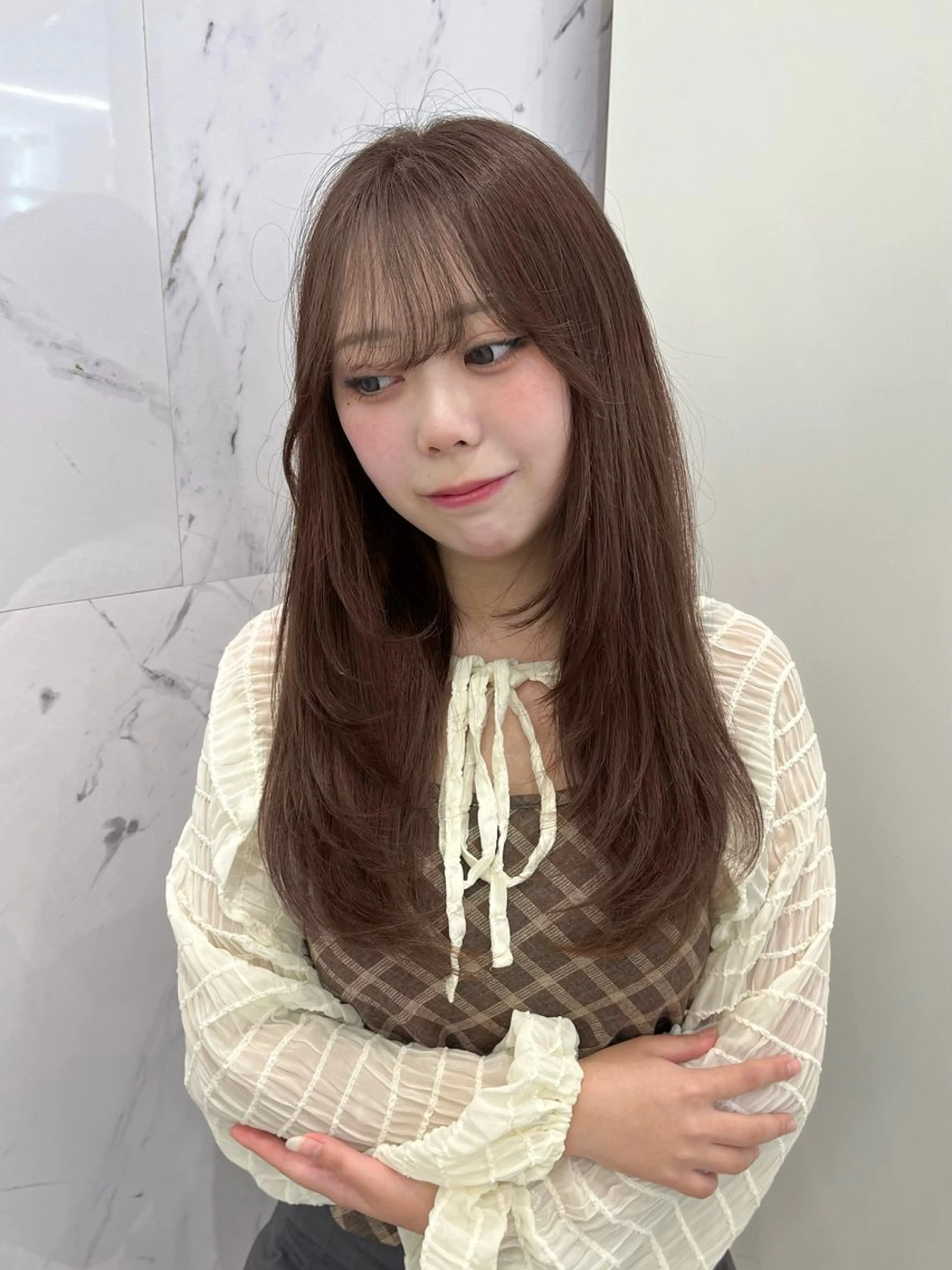 ロング ParveMix ♡白神みやびのヘアスタイル