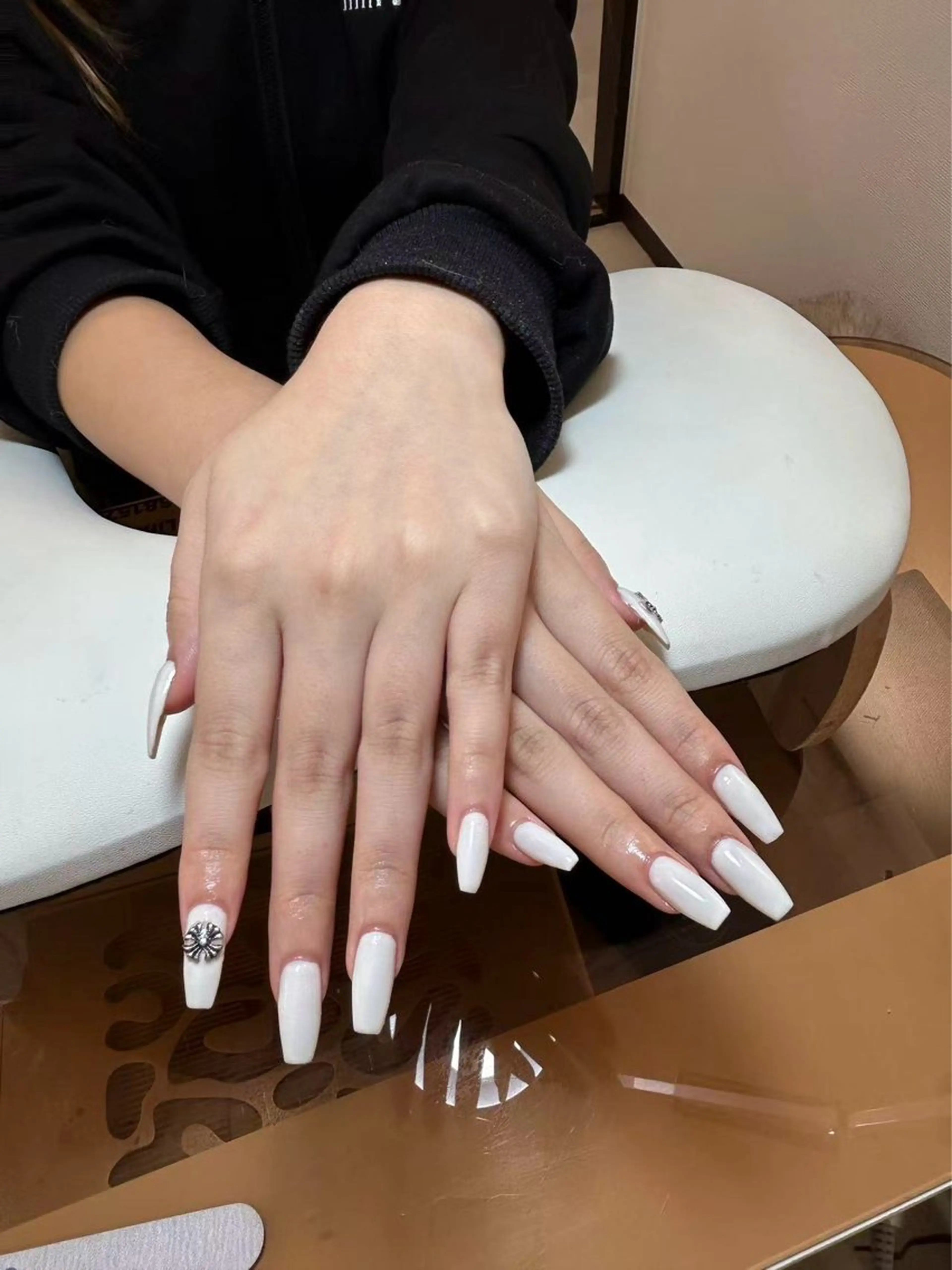 ネイル アートネイル チークネイル 長さ出し フレンチネイル ジェルネイル ハンドネイル ハンドケア 🦋new Nail🦋ニノのネイルデザイン