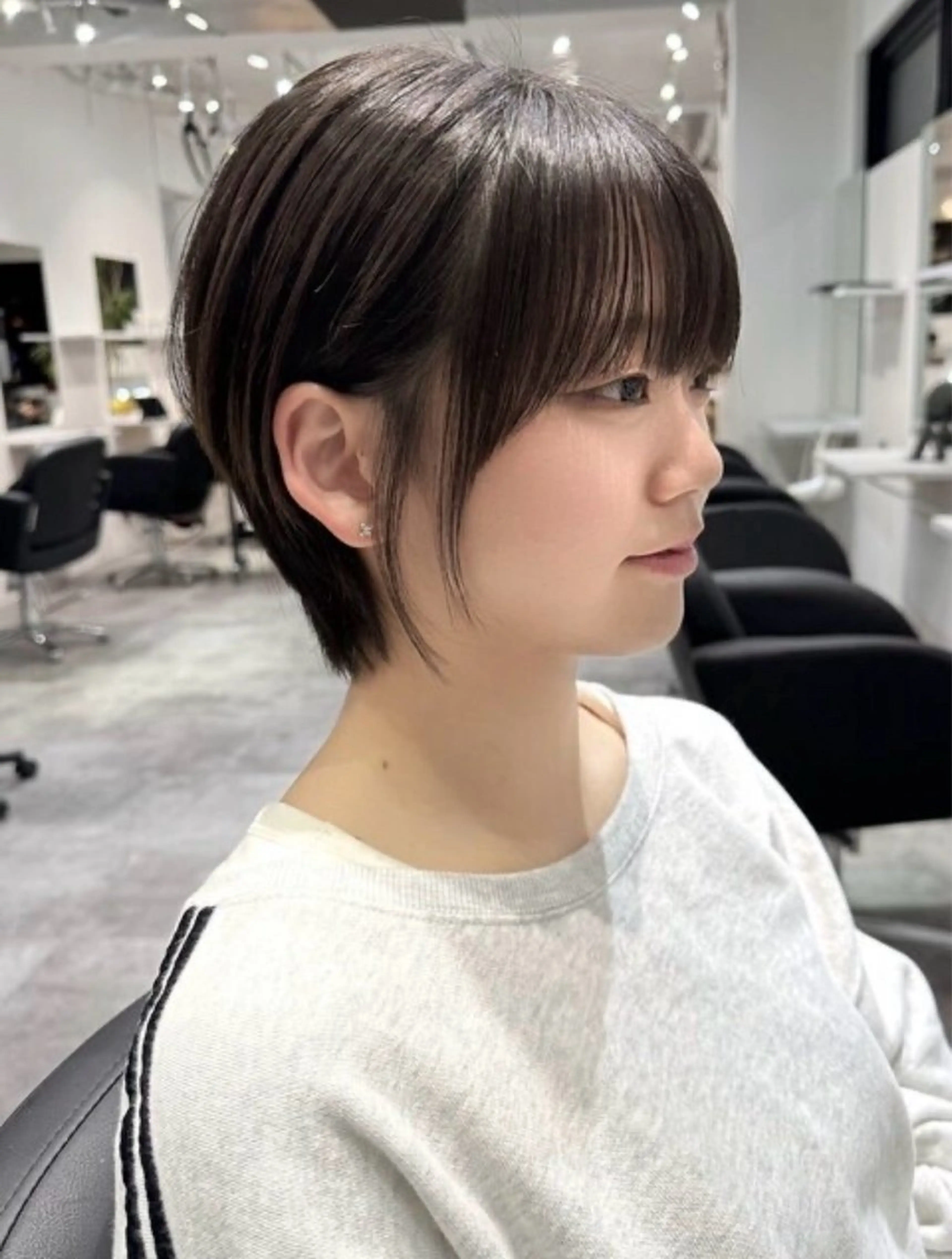 ショート ショートヘア メンズパーマ/ショー トカット/福井悟朗のヘアスタイル